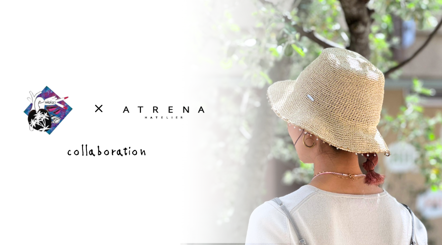 MARERO×ATRENA コラボレーションハット発売!