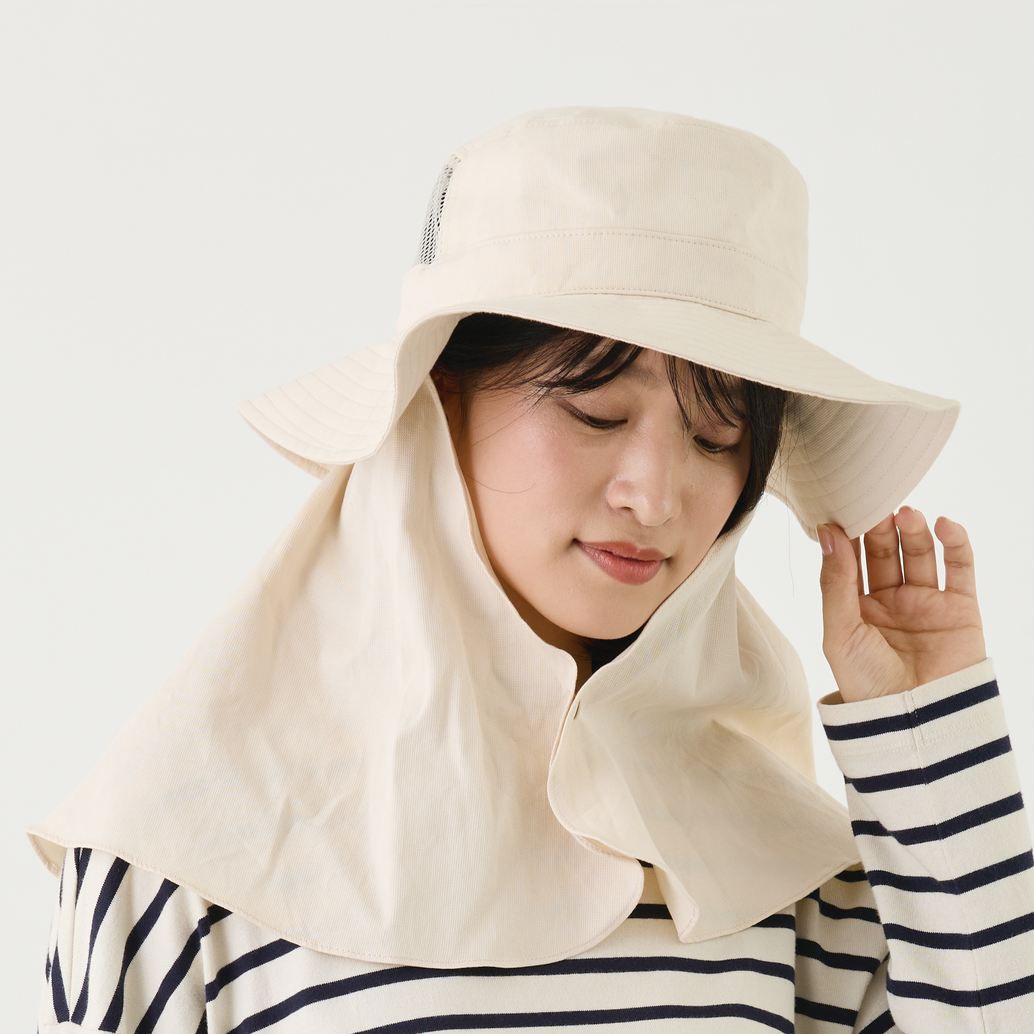 【公式】コカゲル (UV100%カット)ロングケープアドベンチャー / 帽子専門店 ATRENA(アトレナ)オンラインストア