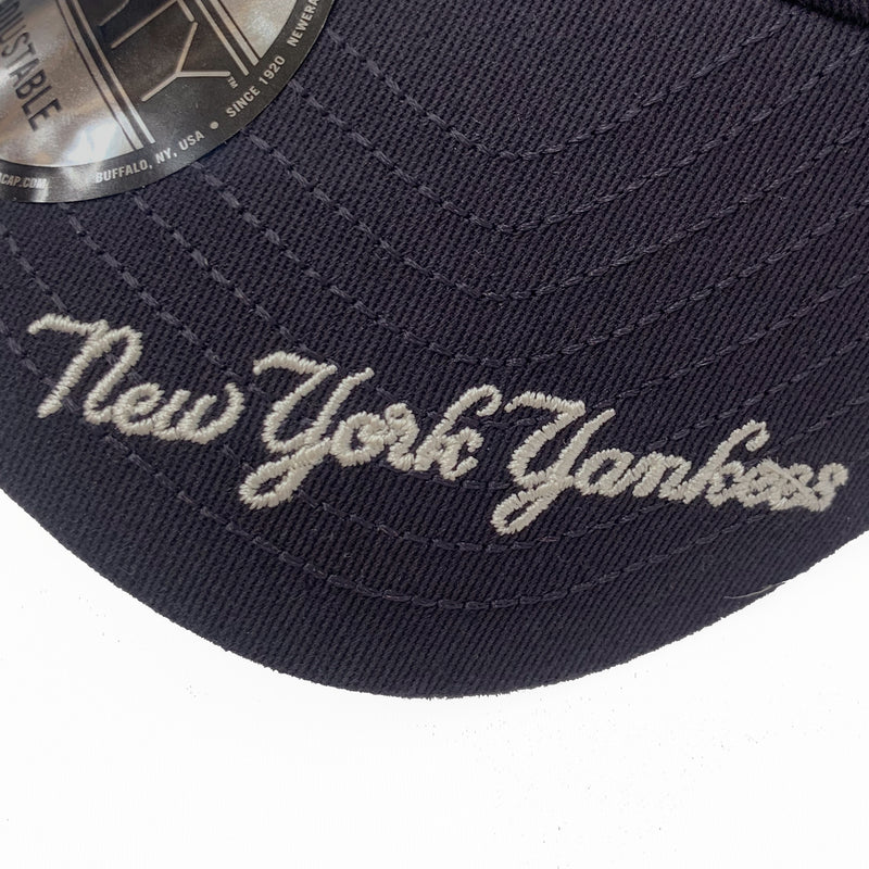 NEW ERA ニューエラ 9THIRTY MLB Visor Logo ニューヨーク・ヤンキース ネイビー14109762