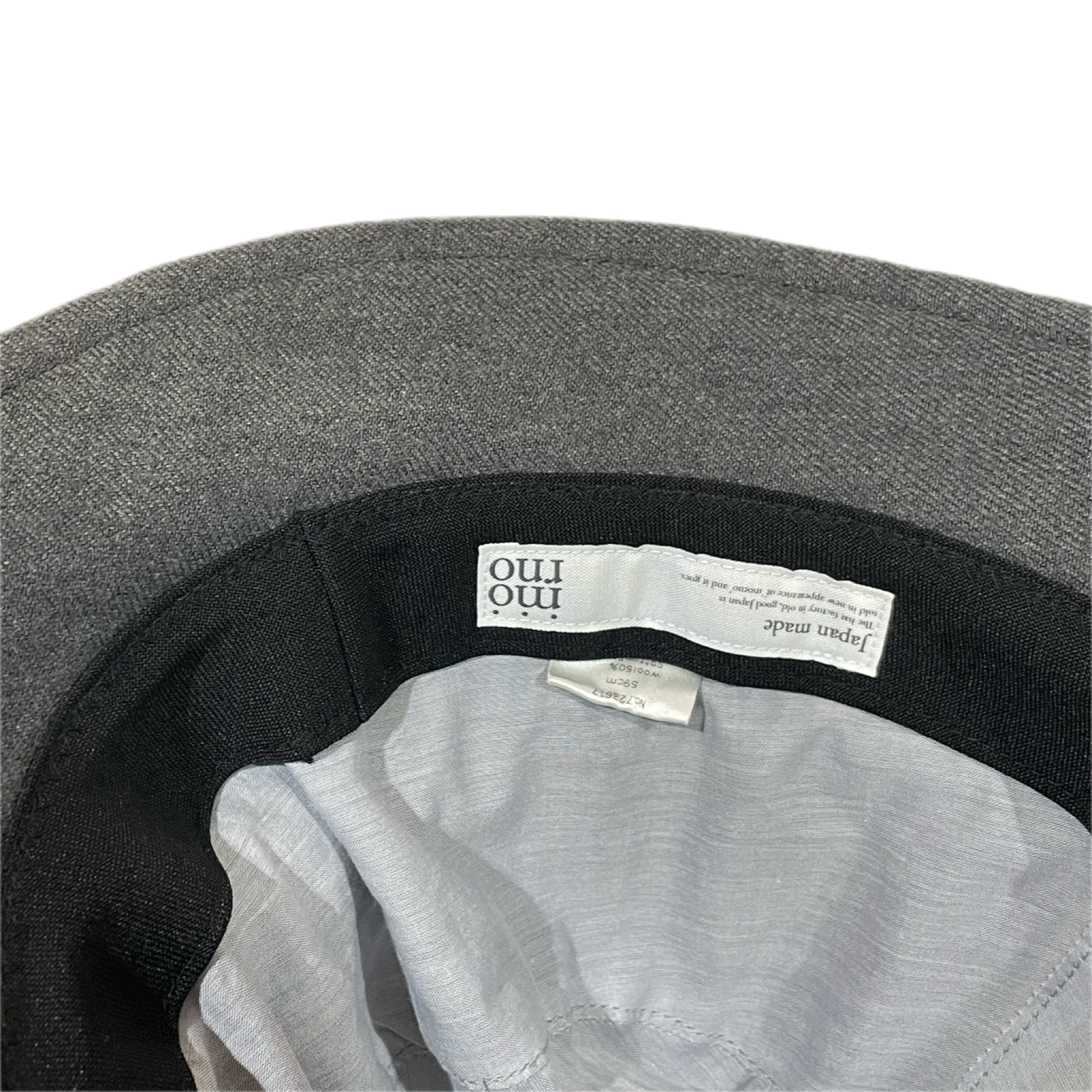 【morno(モーノ)】ウールコットンソフト中折れ