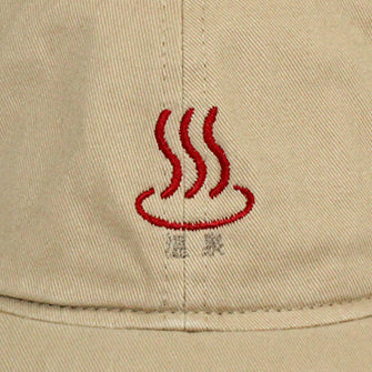 温泉CAP 刺繍キャップ