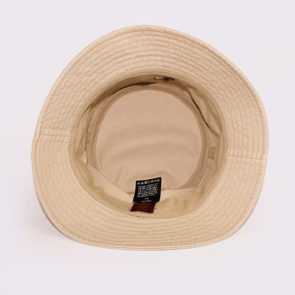 だるまHAT 刺繍バケットハット