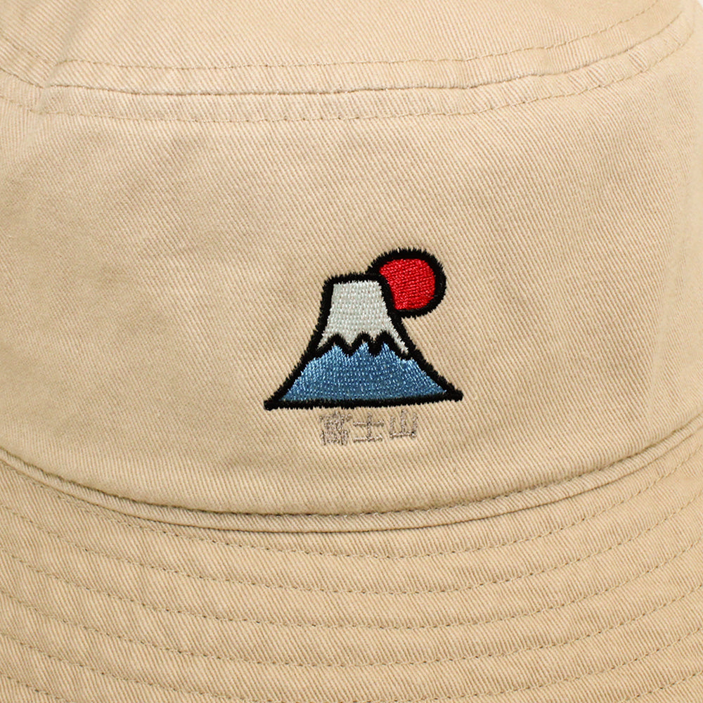 富士山HAT 刺繍バケットハット