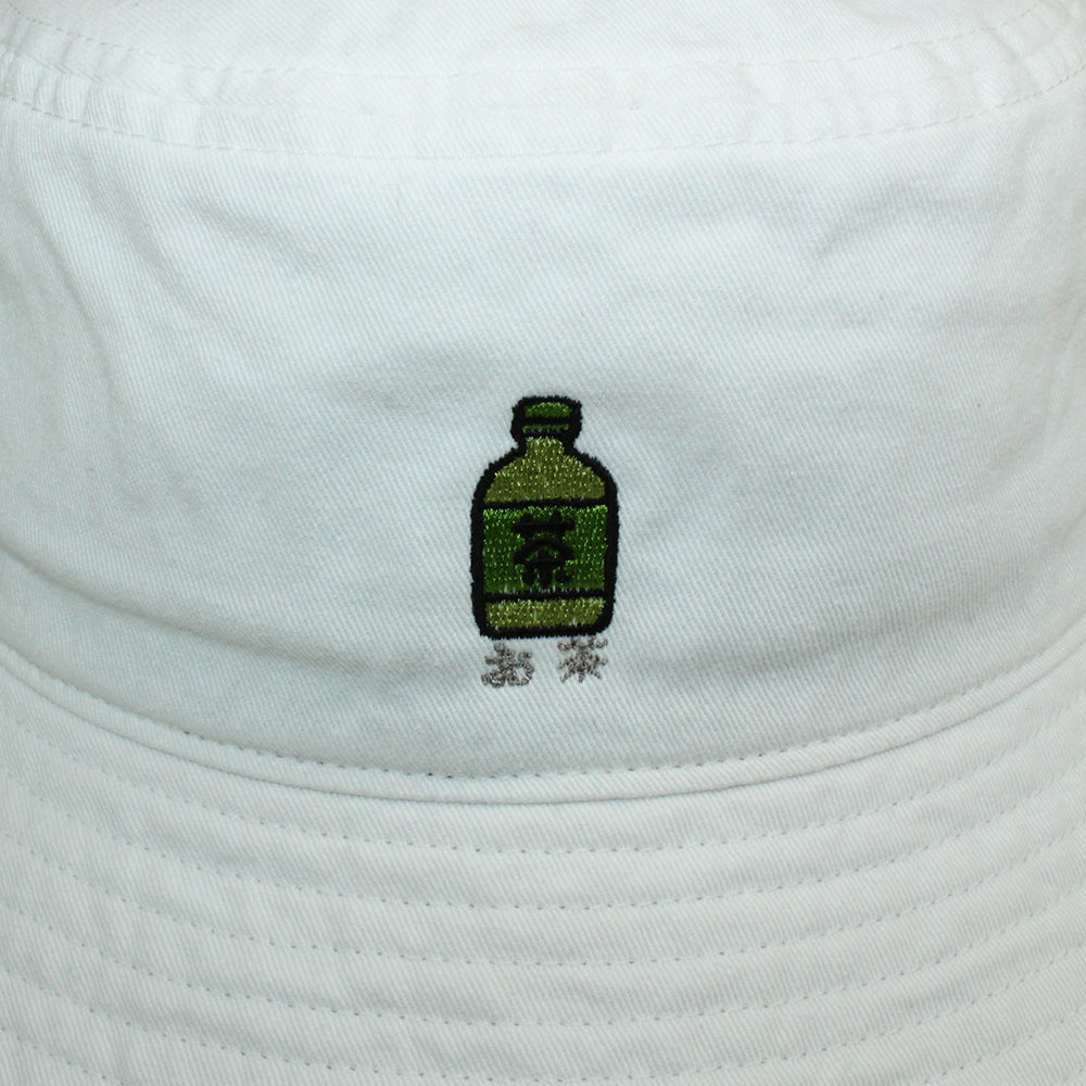 お茶HAT 刺繍バケットハット