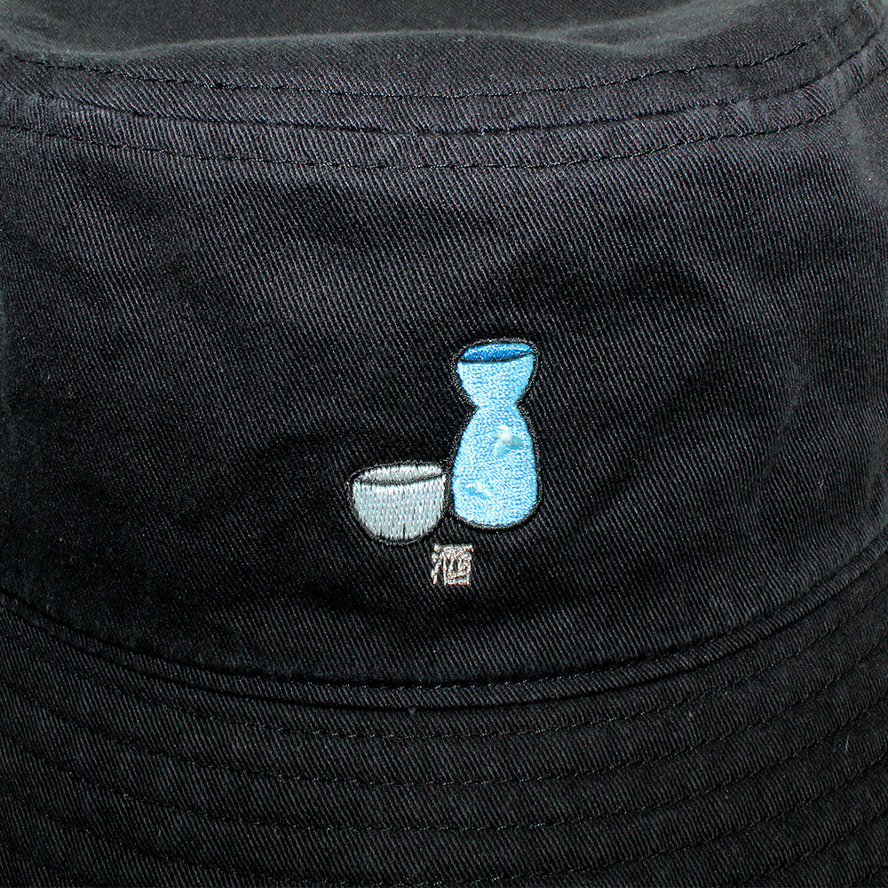 酒HAT 刺繍バケットハット