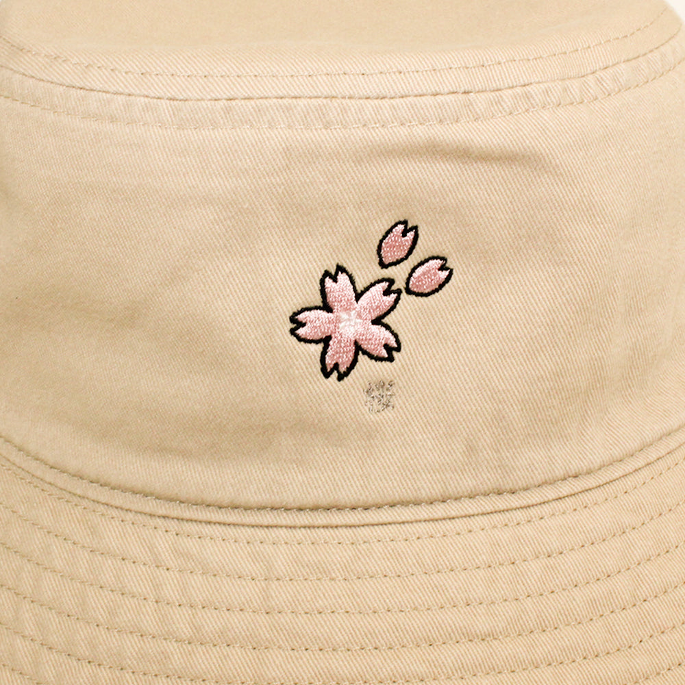 桜HAT 刺繍バケットハット