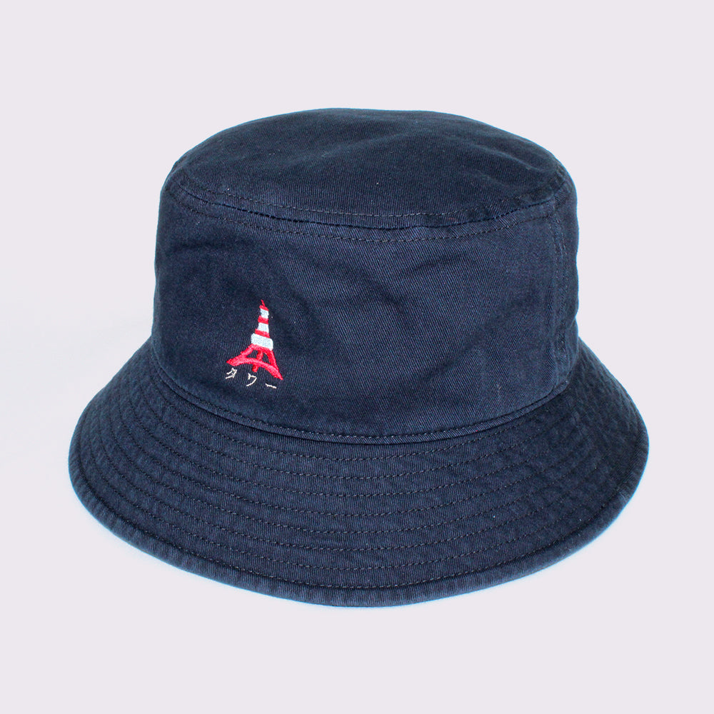タワーHAT 刺繍バケットハット