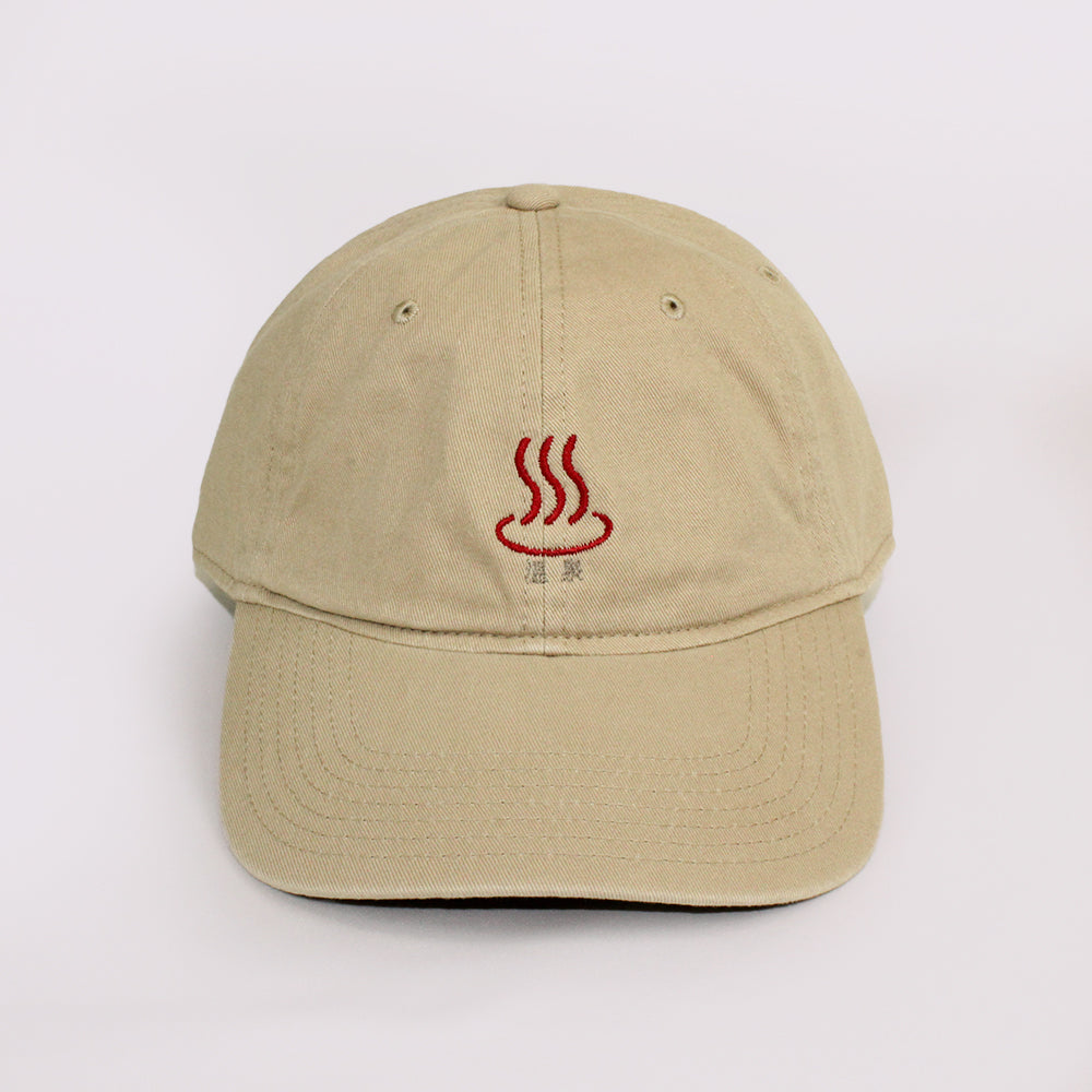 温泉CAP 刺繍キャップ