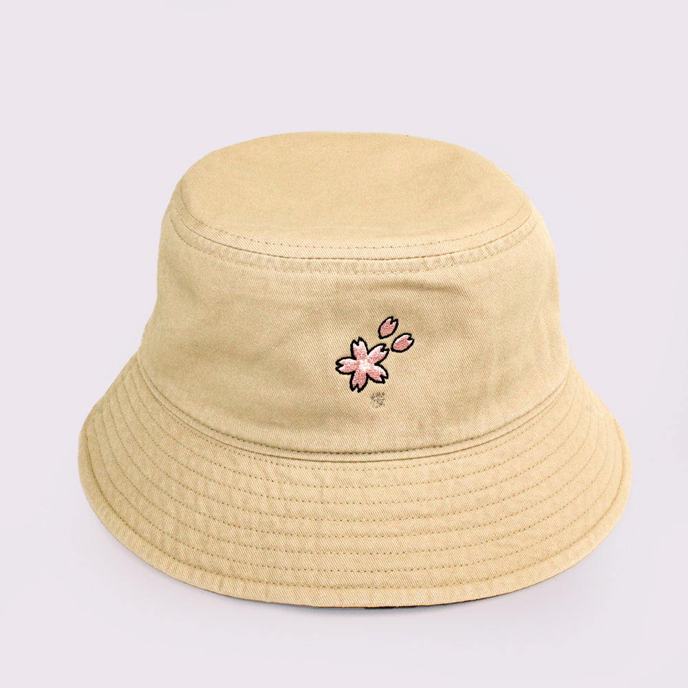 桜HAT 刺繍バケットハット
