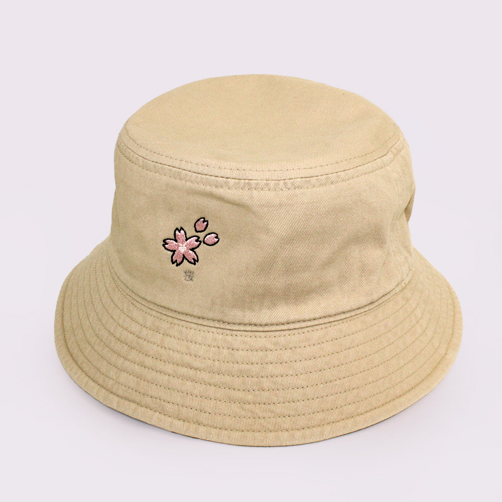 桜HAT 刺繍バケットハット