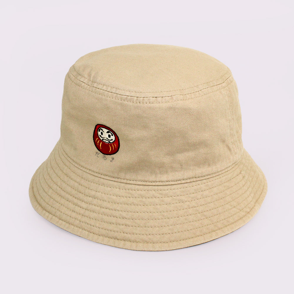 だるまHAT 刺繍バケットハット