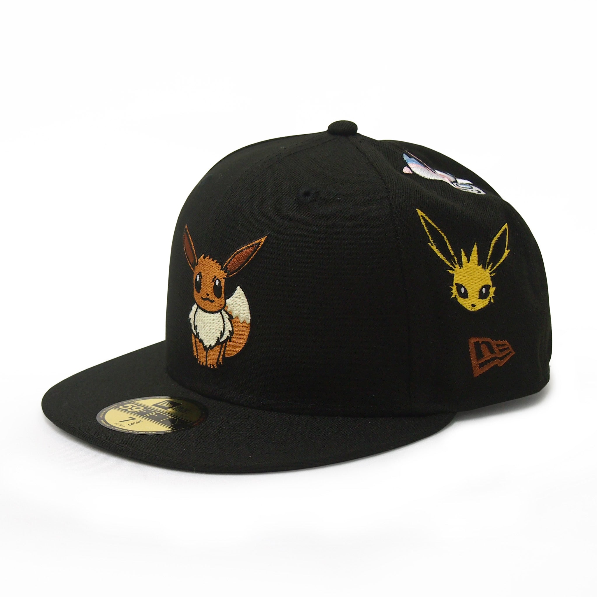 NEW ERA ニューエラ 59FIFTY Pokémon ポケモン イーブイフレンズ ブラック 14124365 7 5/8 |【公式】帽