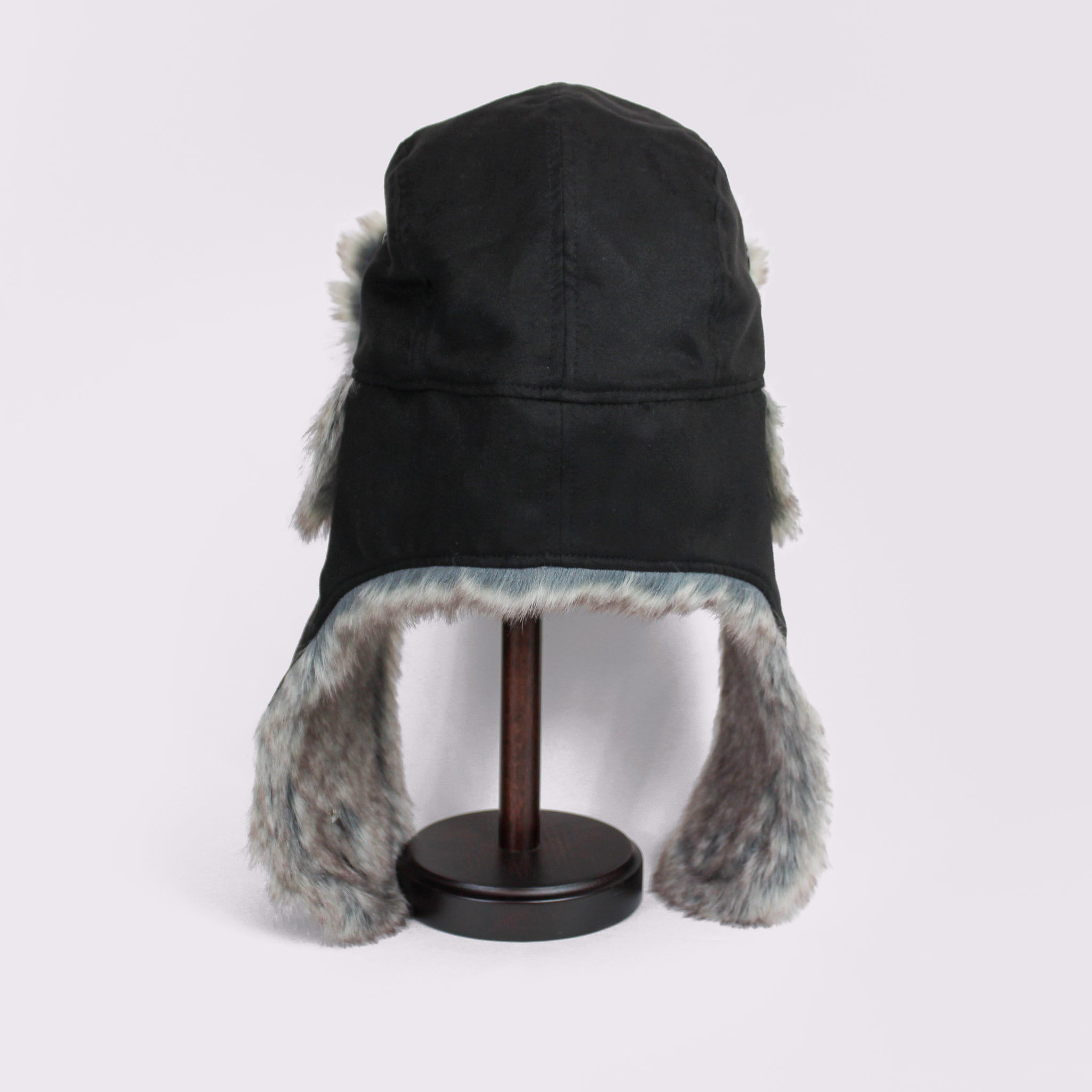 NEW ERA/ニューエラ  トラッパー Synthetic Suede シンセティックスウェード ブラック