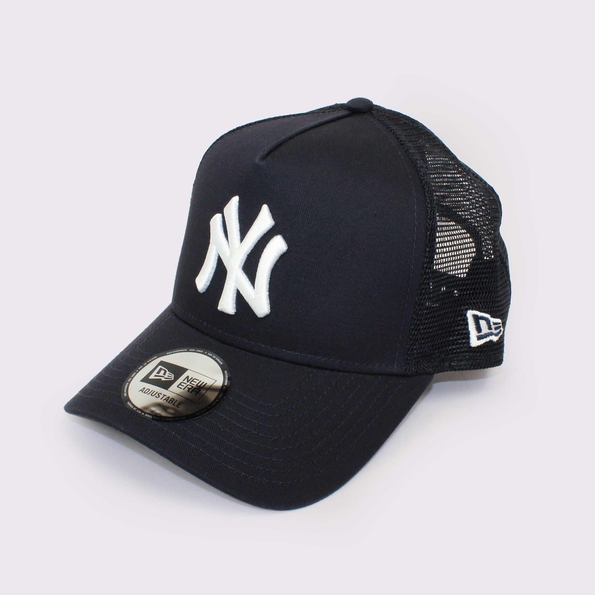 NEW ERA 9FORTY A-Frame トラッカー MLB Side Patch ニューヨーク・ヤンキース ネイビー