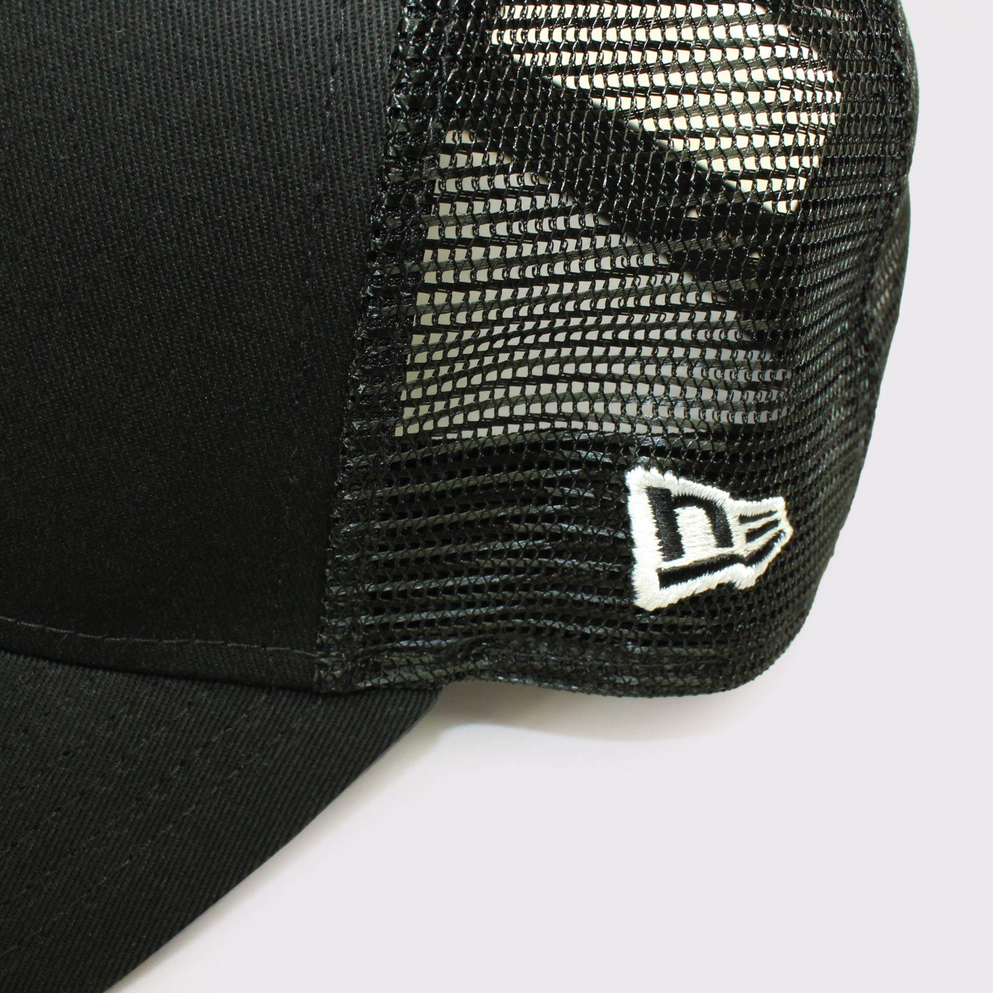 NEW ERA 9FORTY A-Frame トラッカー MLB Side Patch デトロイト・タイガース ブラック