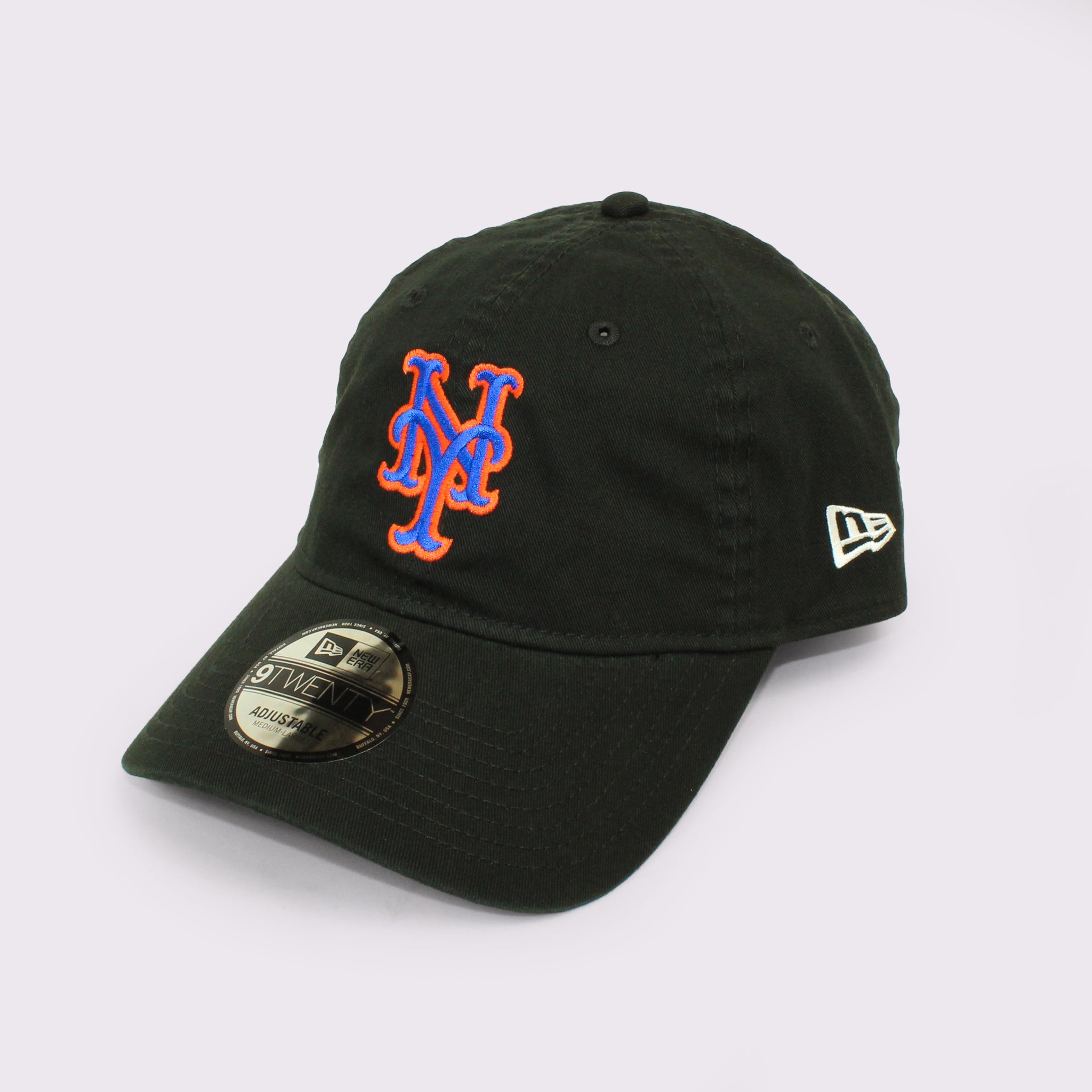 NEW ERA 9TWENTY MLB Side Patch ニューヨーク・メッツ ブラック M/L