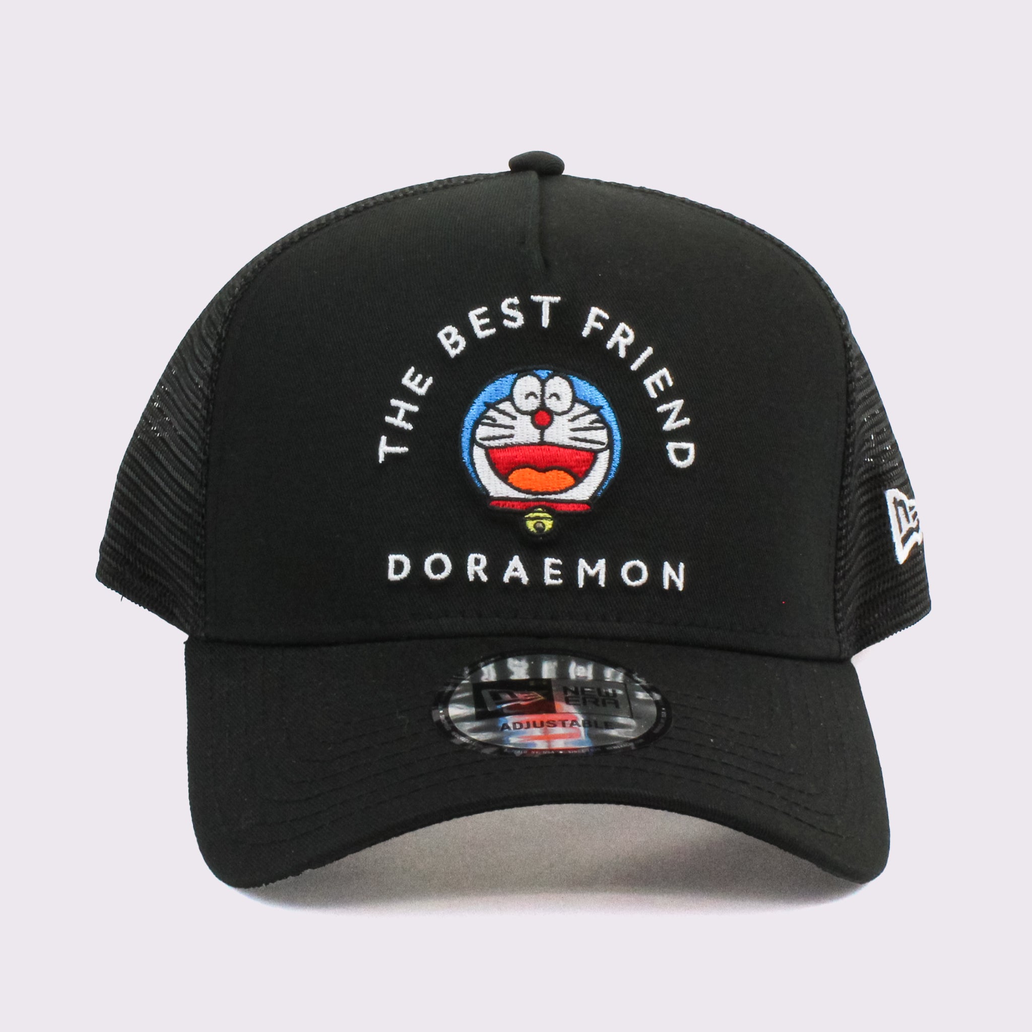 NEW ERA 9FORTY A-Frame トラッカー ドラえもん THE BEST FRIEND ブラック |【公式】帽子専門店 ATRENA(アトレナ) オンラインストア