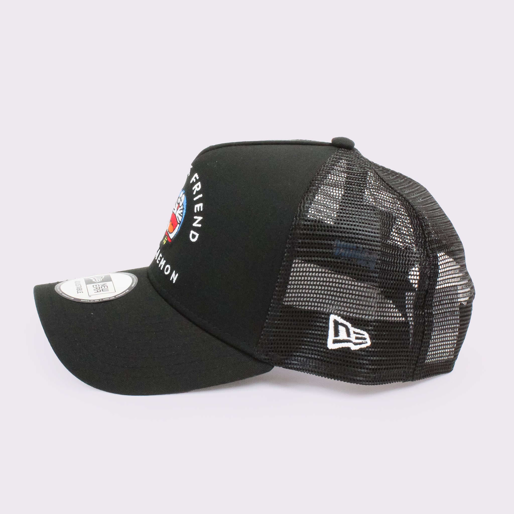 NEW ERA 9FORTY A-Frame トラッカー ドラえもん THE BEST FRIEND ブラック |【公式】帽子専門店 ATRENA(アトレナ) オンラインストア
