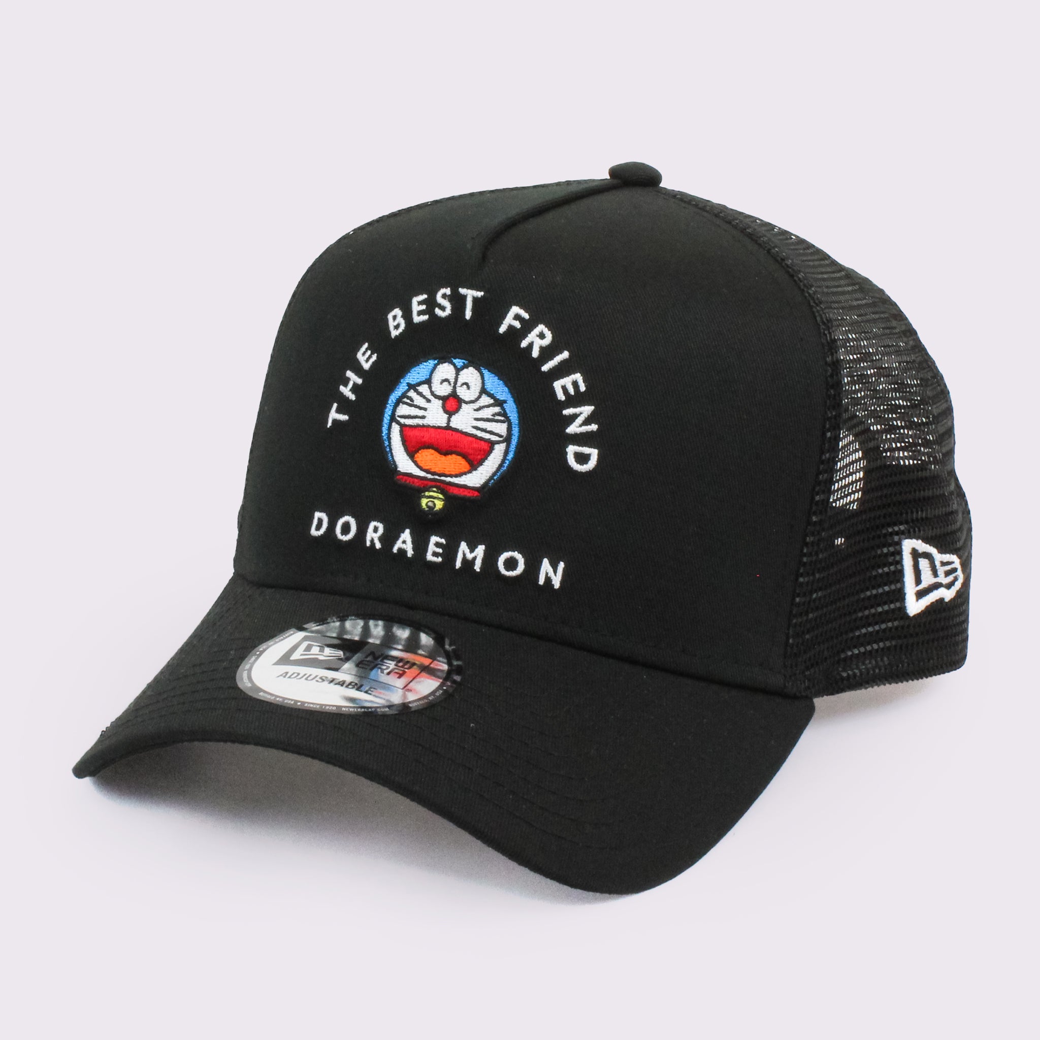 NEW ERA 9FORTY A-Frame トラッカー ドラえもん THE BEST FRIEND ブラック |【公式】帽子専門店 ATRENA(アトレナ) オンラインストア