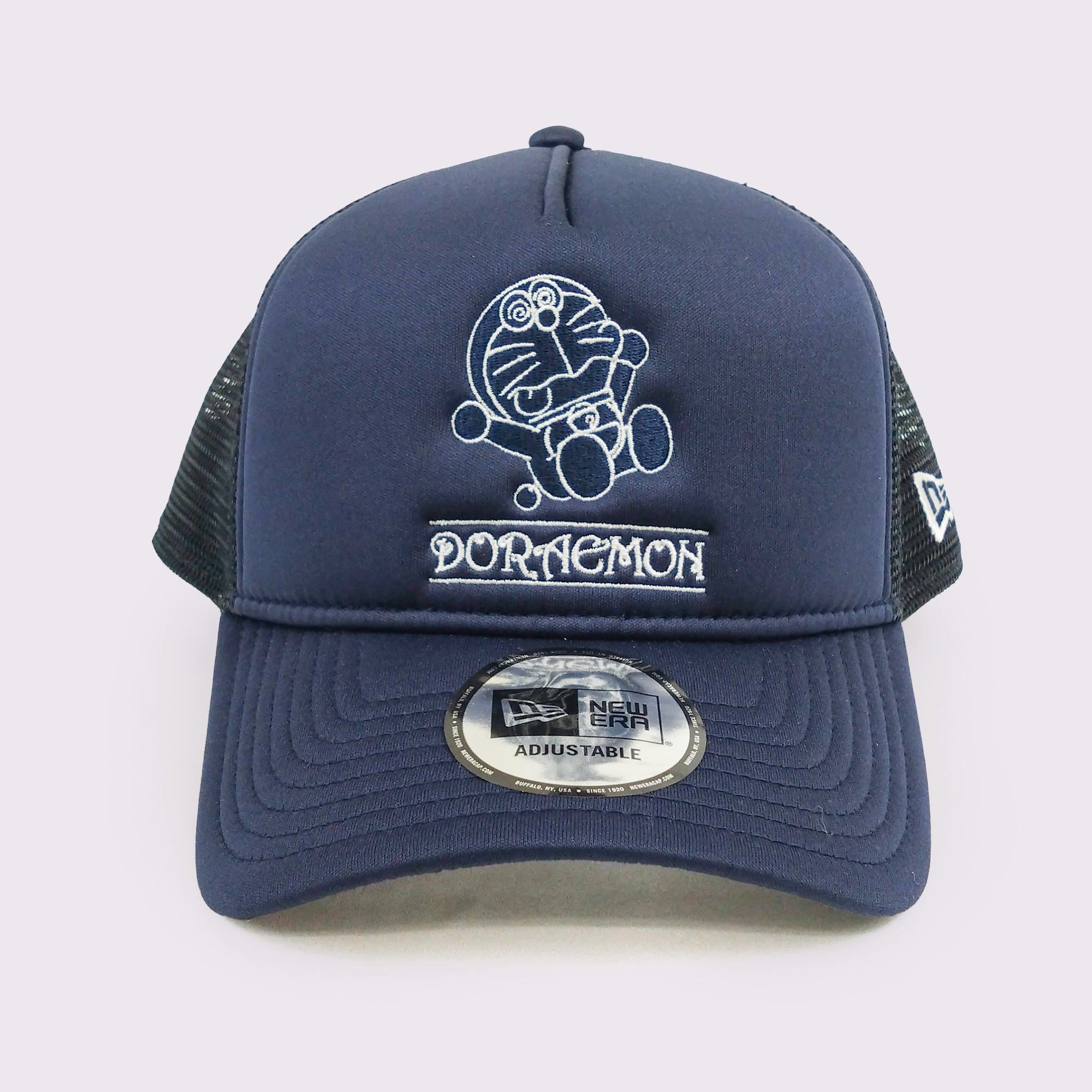 NEW ERA 9FORTY A-Frame トラッカー ドラえもん ドローイング ネイビー |【公式】帽子専門店 ATRENA(アトレナ) オンラインストア