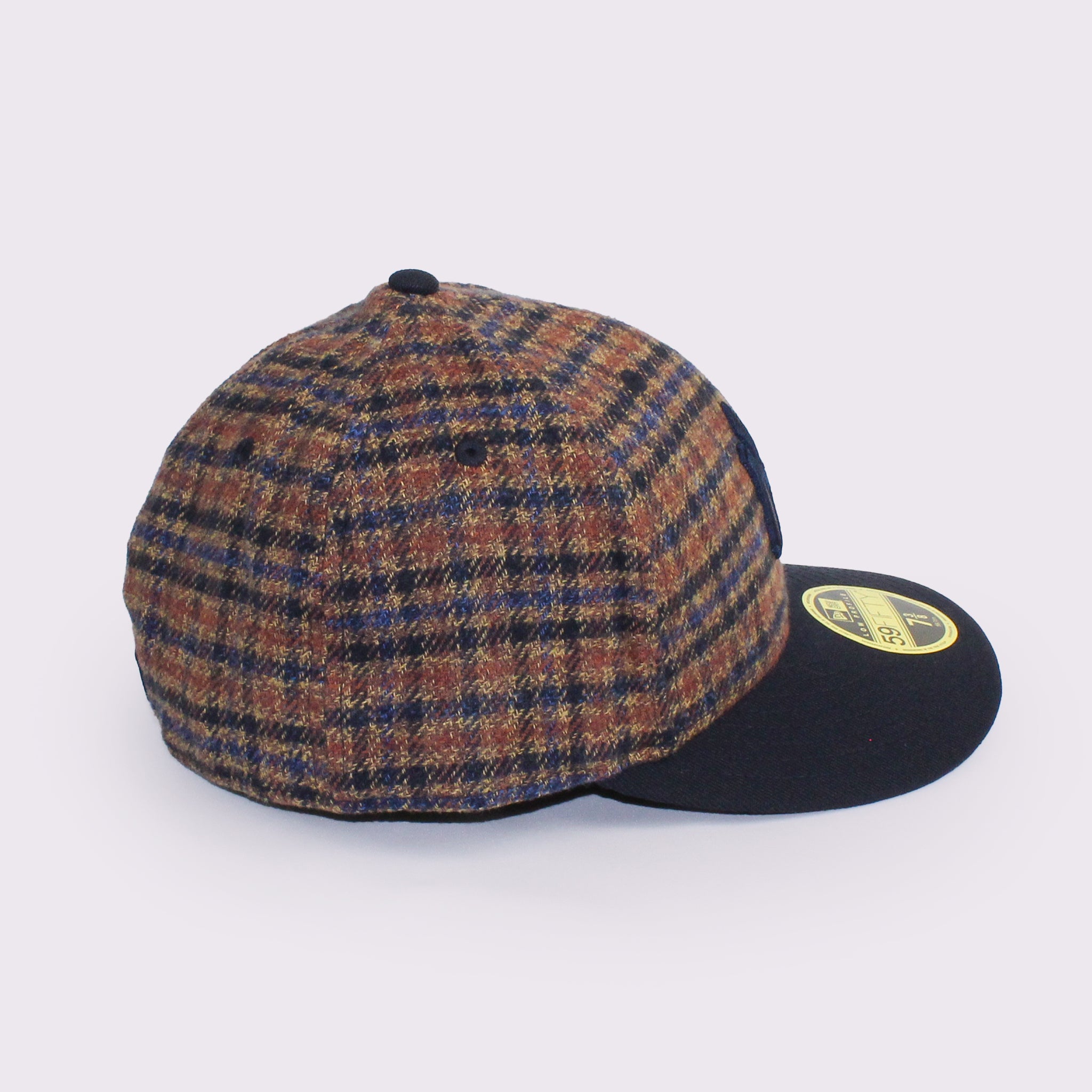 NEW ERA LP 59FIFTY MLB Plaid Flannel フランネル チェック ニューヨーク・ヤンキース ブラウン ネイビー