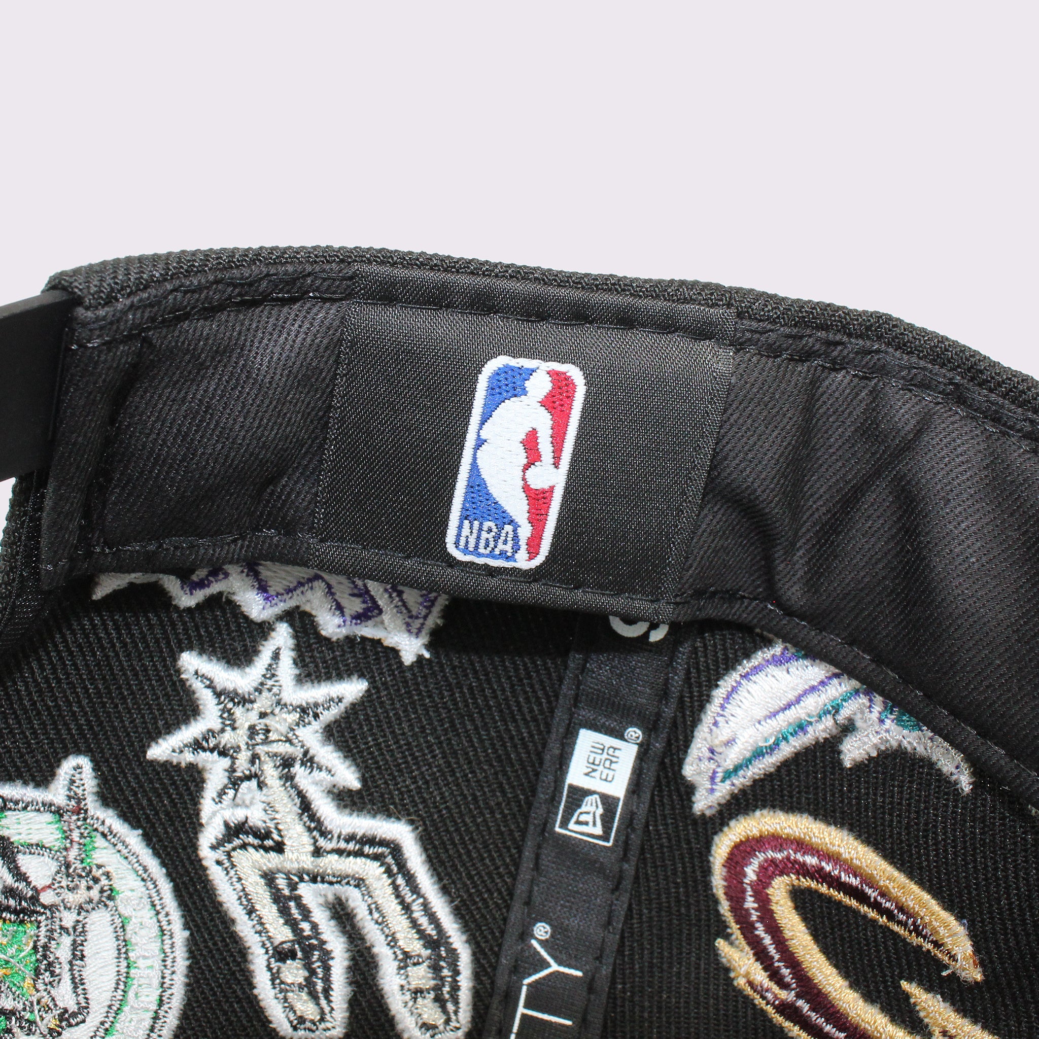 NEW ERA 9FIFTY Team Logo Allover NBA ブラック M/L