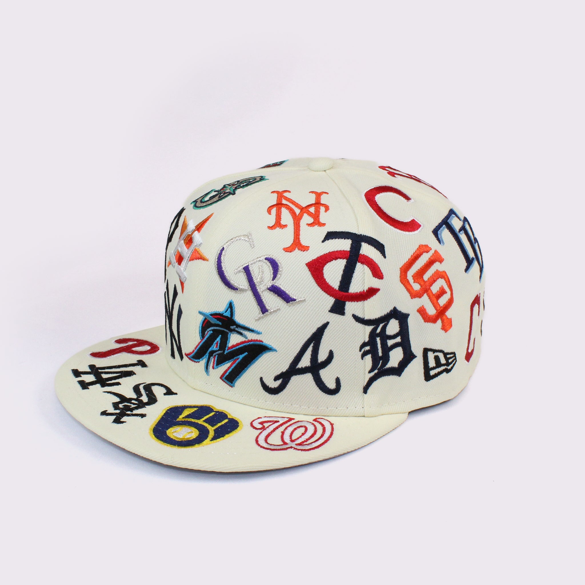 NEW ERA 9FIFTY Team Logo Allover MLB クローム