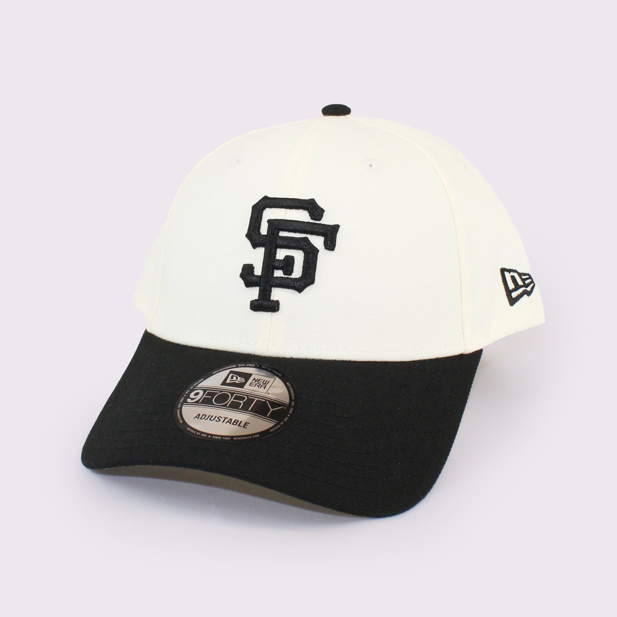 NEW ERA 9FORTY MLB 2-Tone サンフランシスコ・ジャイアンツ クーパーズタウン ワインコルク ブラックバイザー