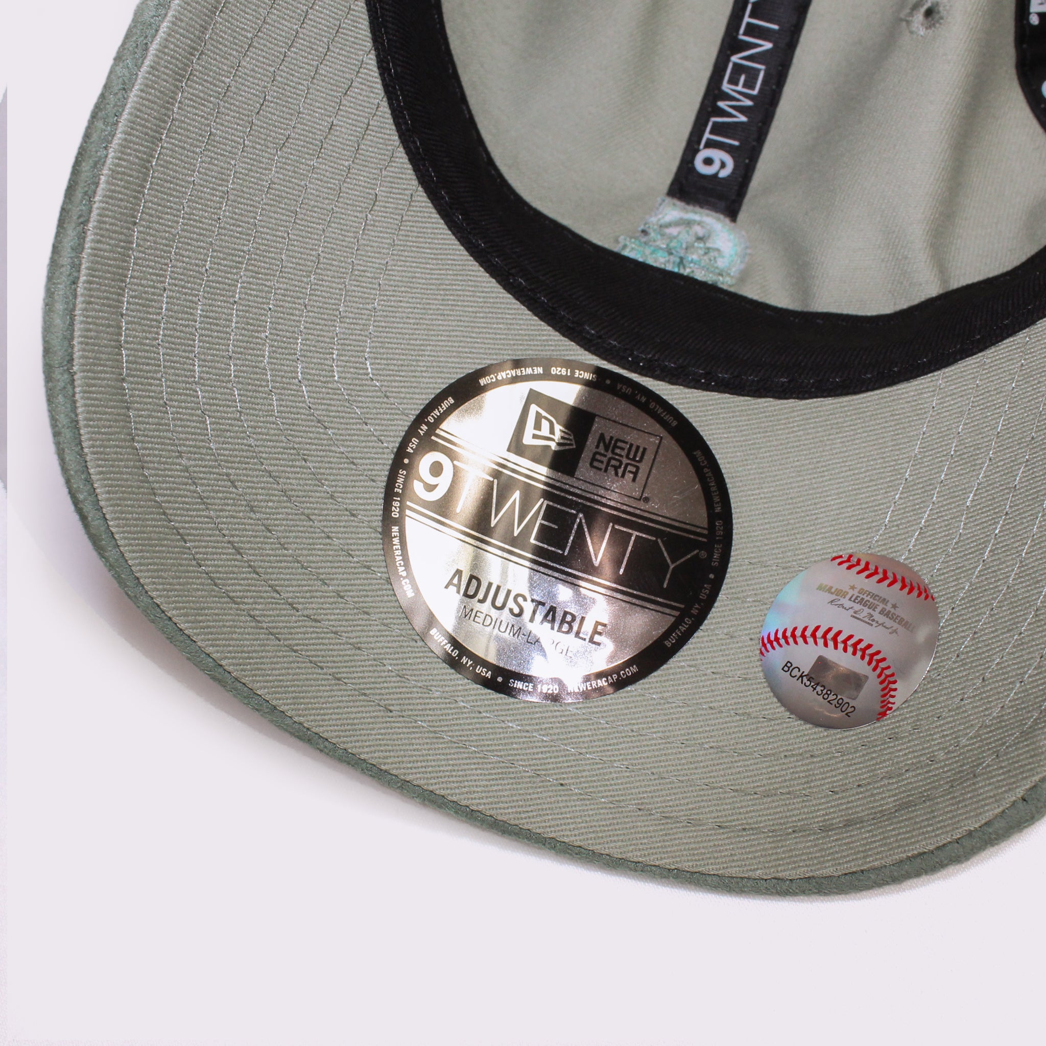 NEW ERA 9TWENTY Nuance Color シアトル・マリナーズ ブルーティント スウェードバイザー M/L