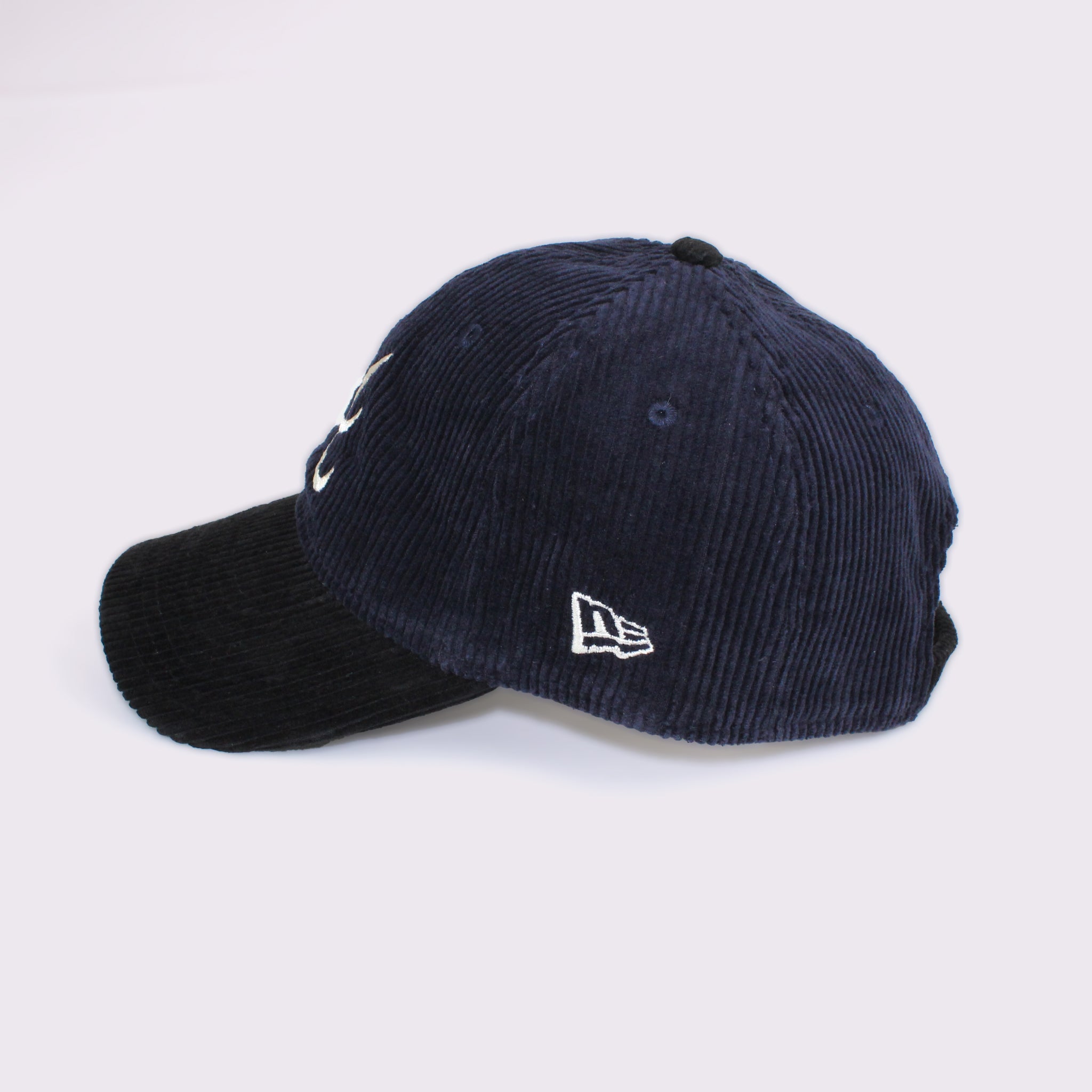 NEW ERA 9TWENTY Corduroy コーデュロイ アトランタ・ブレーブス ネイビー ブラックバイザー M/L