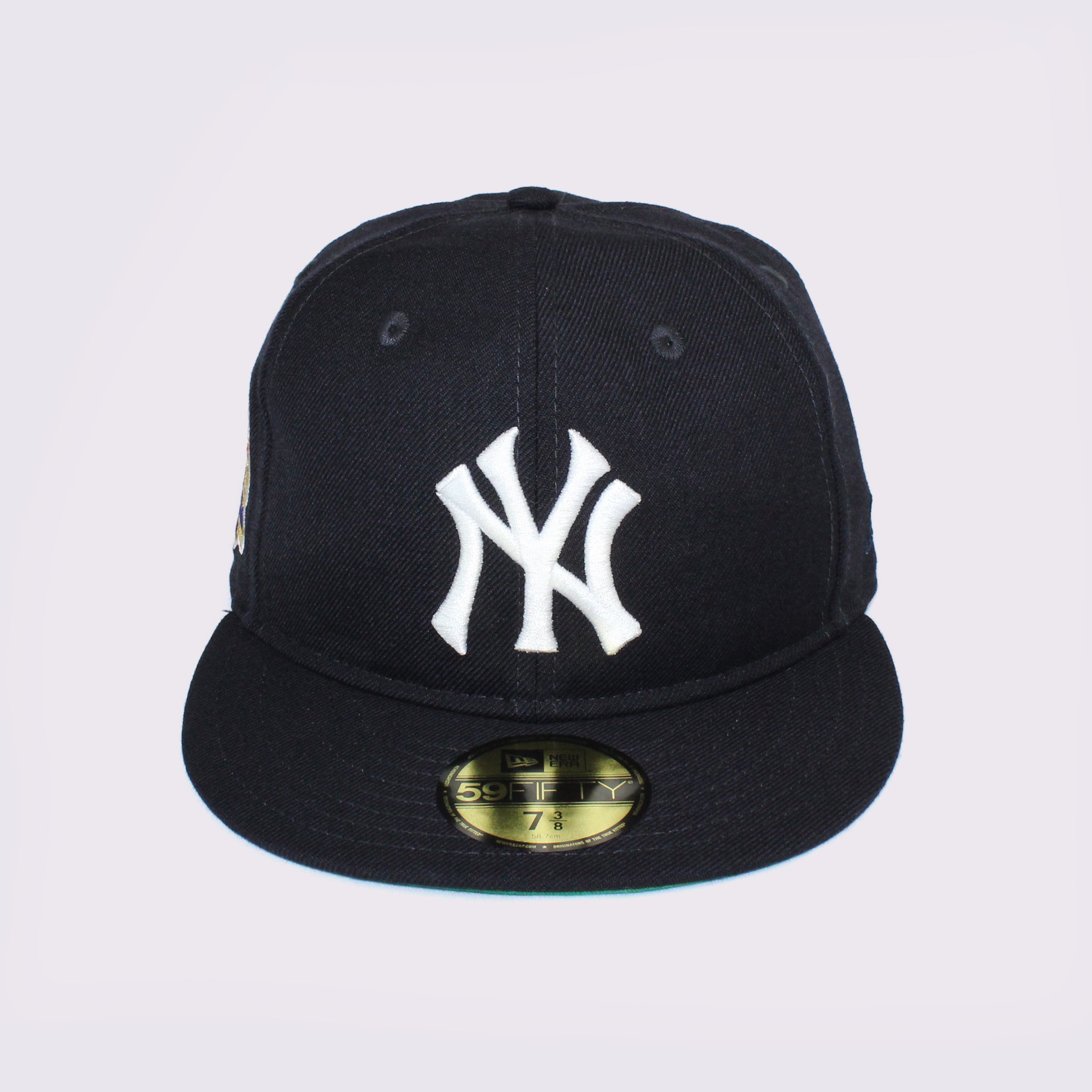 NEW ERA 59FIFTY ソフトバックラム World Series ニューヨーク・ヤンキース クーパーズタウン ネイビー