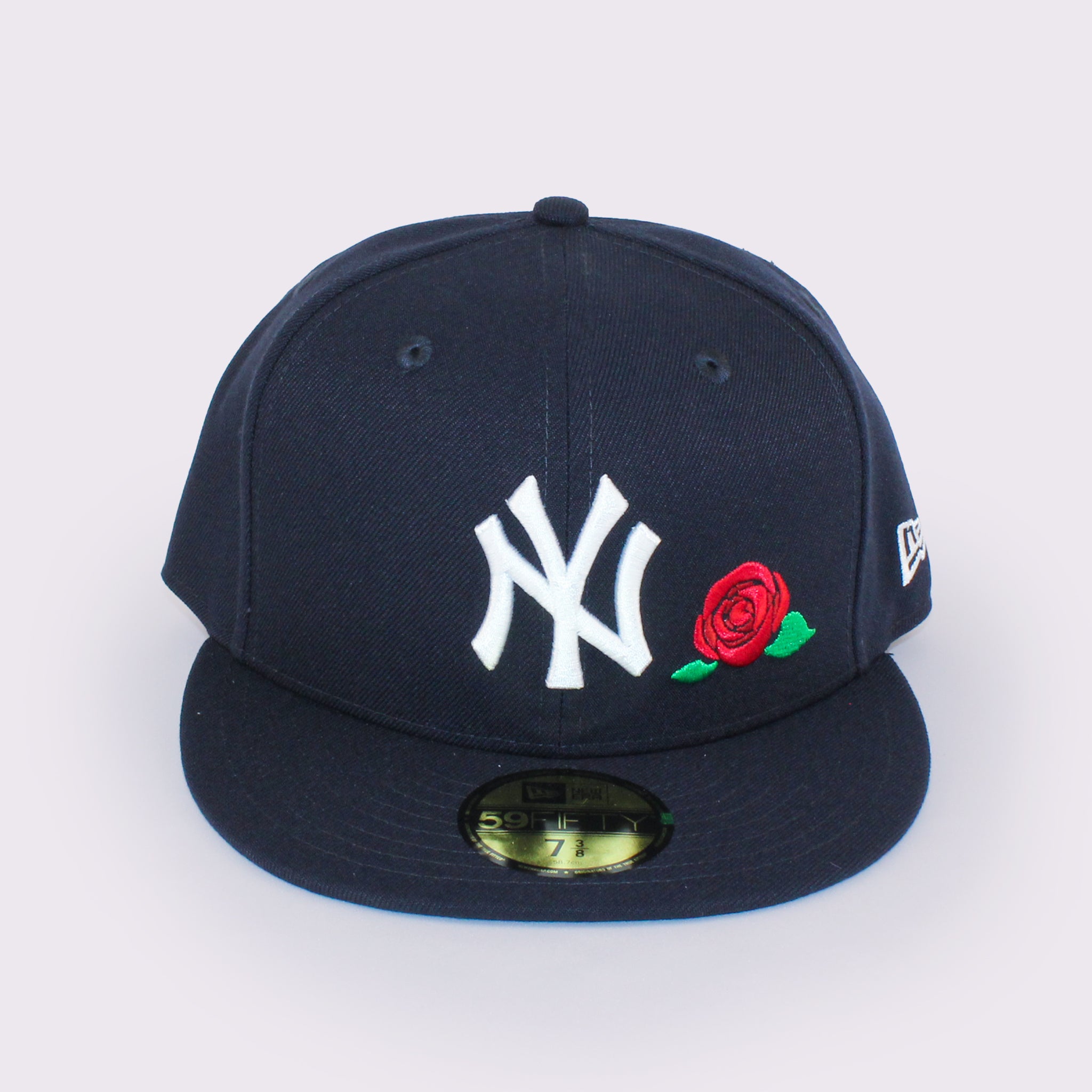 NEW ERA 59FIFTY With Rose ニューヨーク・ヤンキース ネイビー