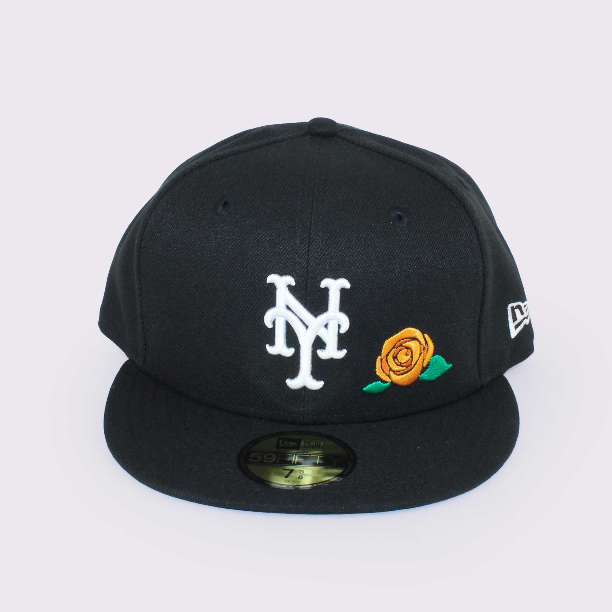 NEW ERA 59FIFTY With Rose ニューヨーク・メッツ ブラック