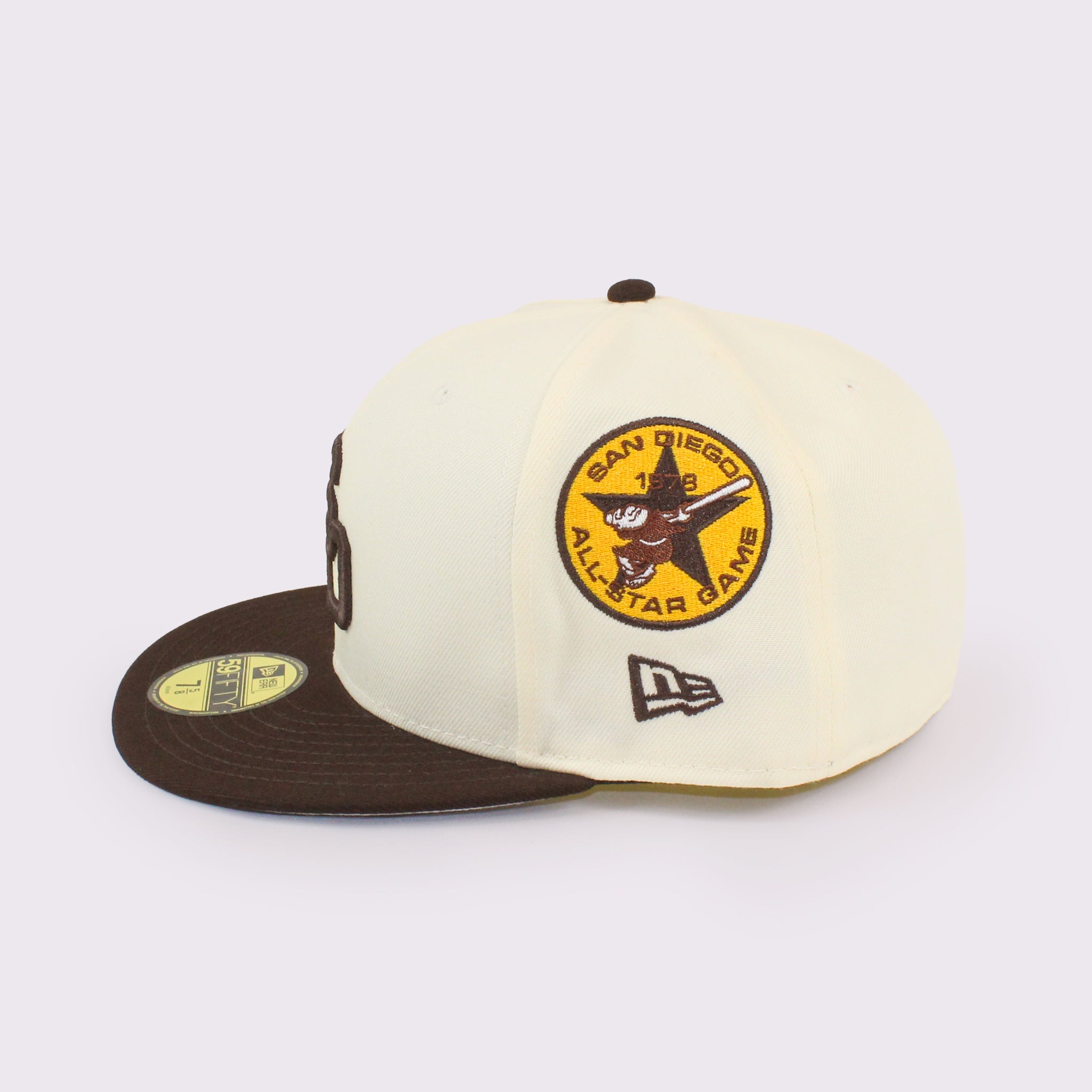 NEW ERA 59FIFTY MLB 2-Tone サンディエゴ・パドレス クーパーズタウン ワインコルク バーントウッドバイザー