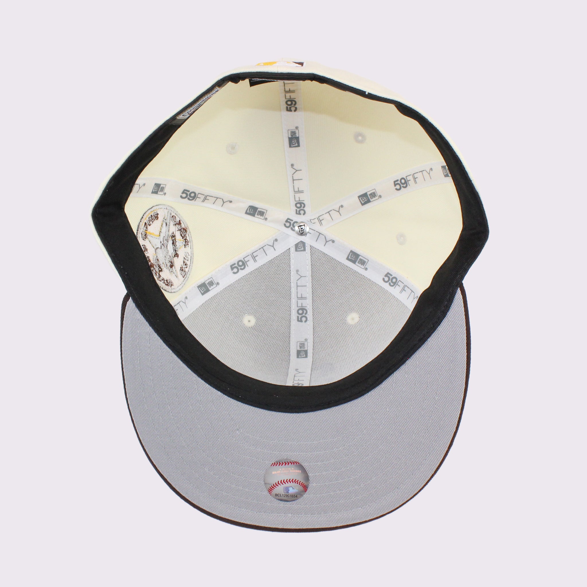 NEW ERA 59FIFTY MLB 2-Tone サンディエゴ・パドレス クーパーズタウン ワインコルク バーントウッドバイザー