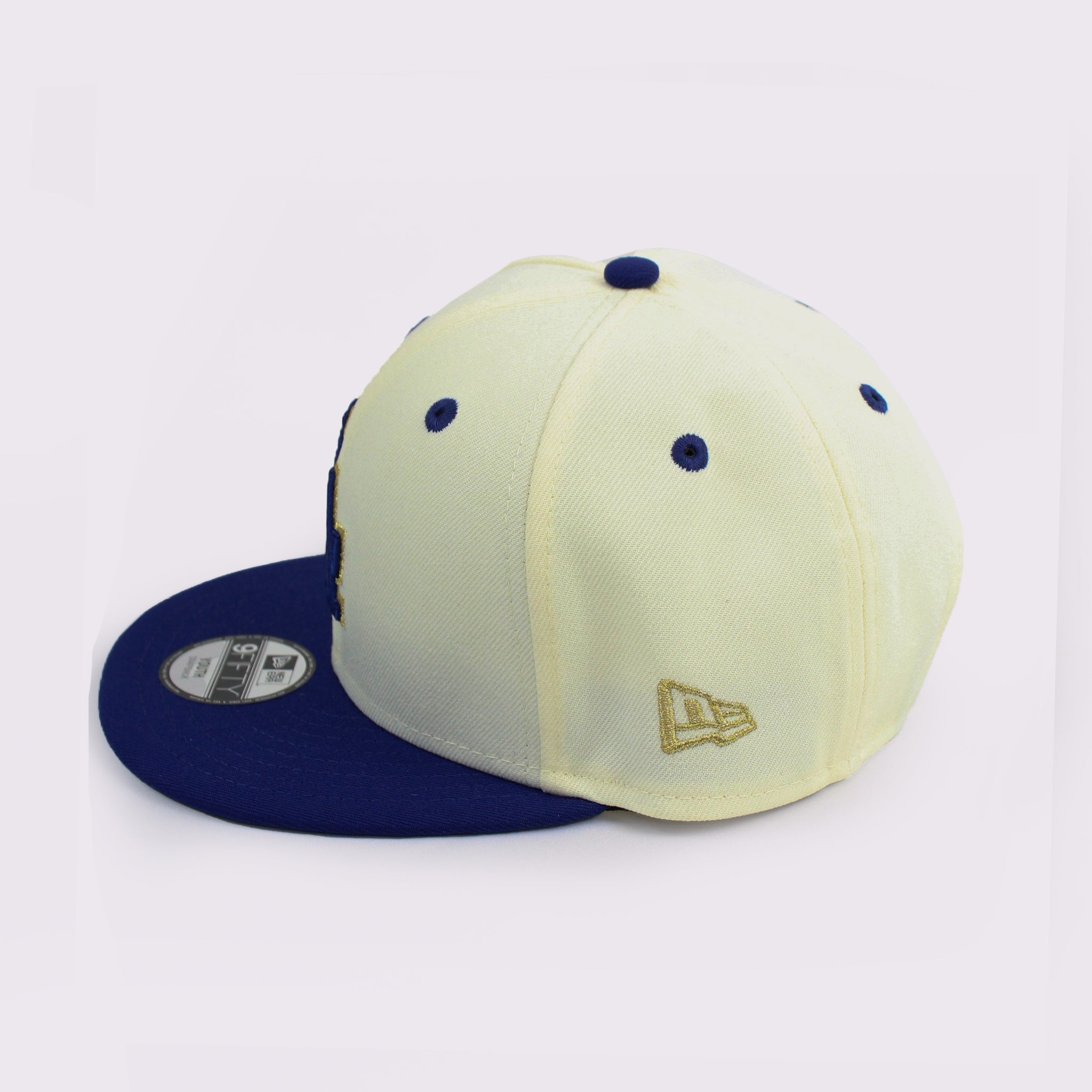 NEW ERA キッズ Youth 9FIFTY Los Angeles Dodgers 50-50 Club Pack ロサンゼルス・ドジャース クロームホワイト ダークロイヤルバイザー