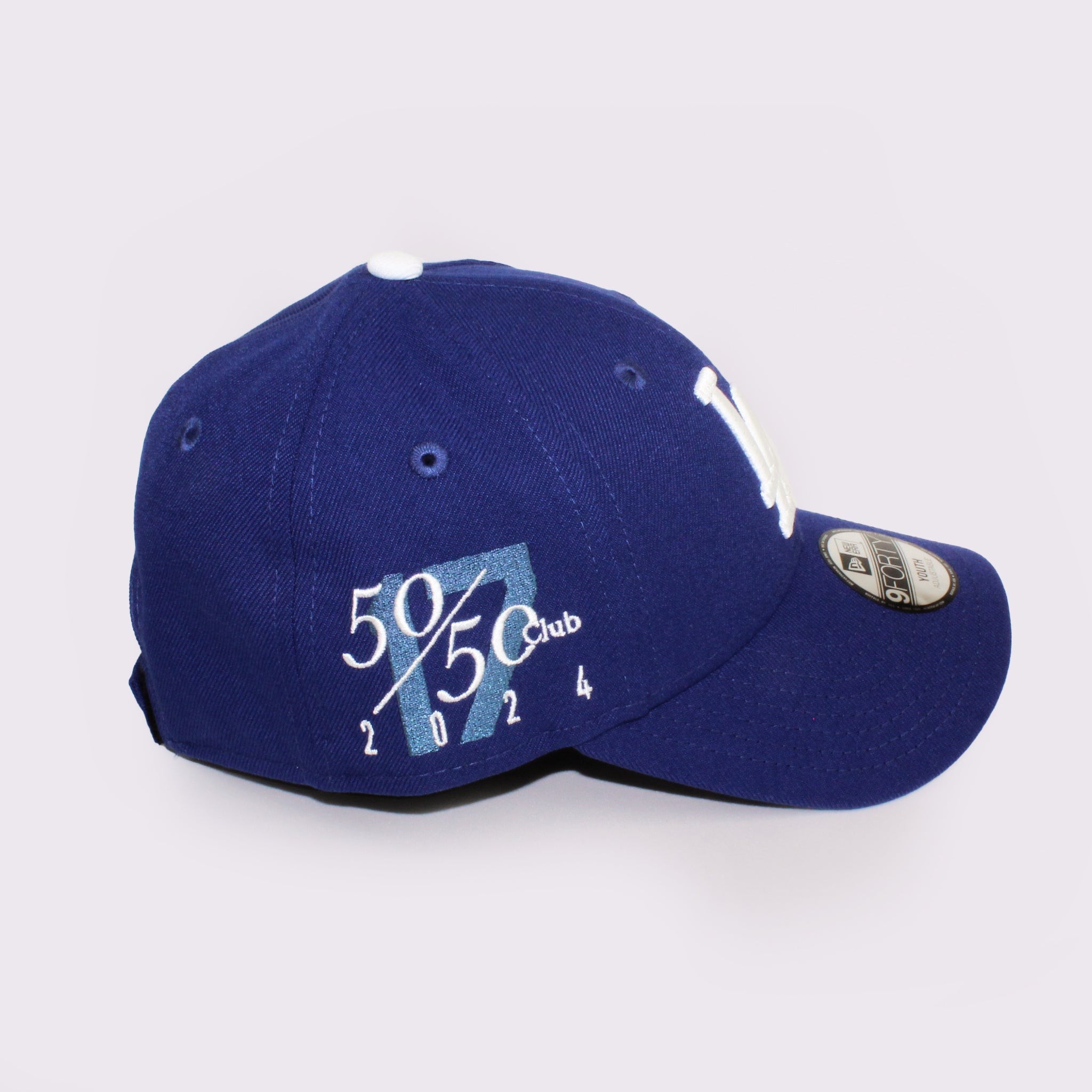 NEW ERA キッズ Youth 9FORTY Los Angeles Dodgers 50-50 Club Pack ロサンゼルス・ドジャース ダークロイヤル