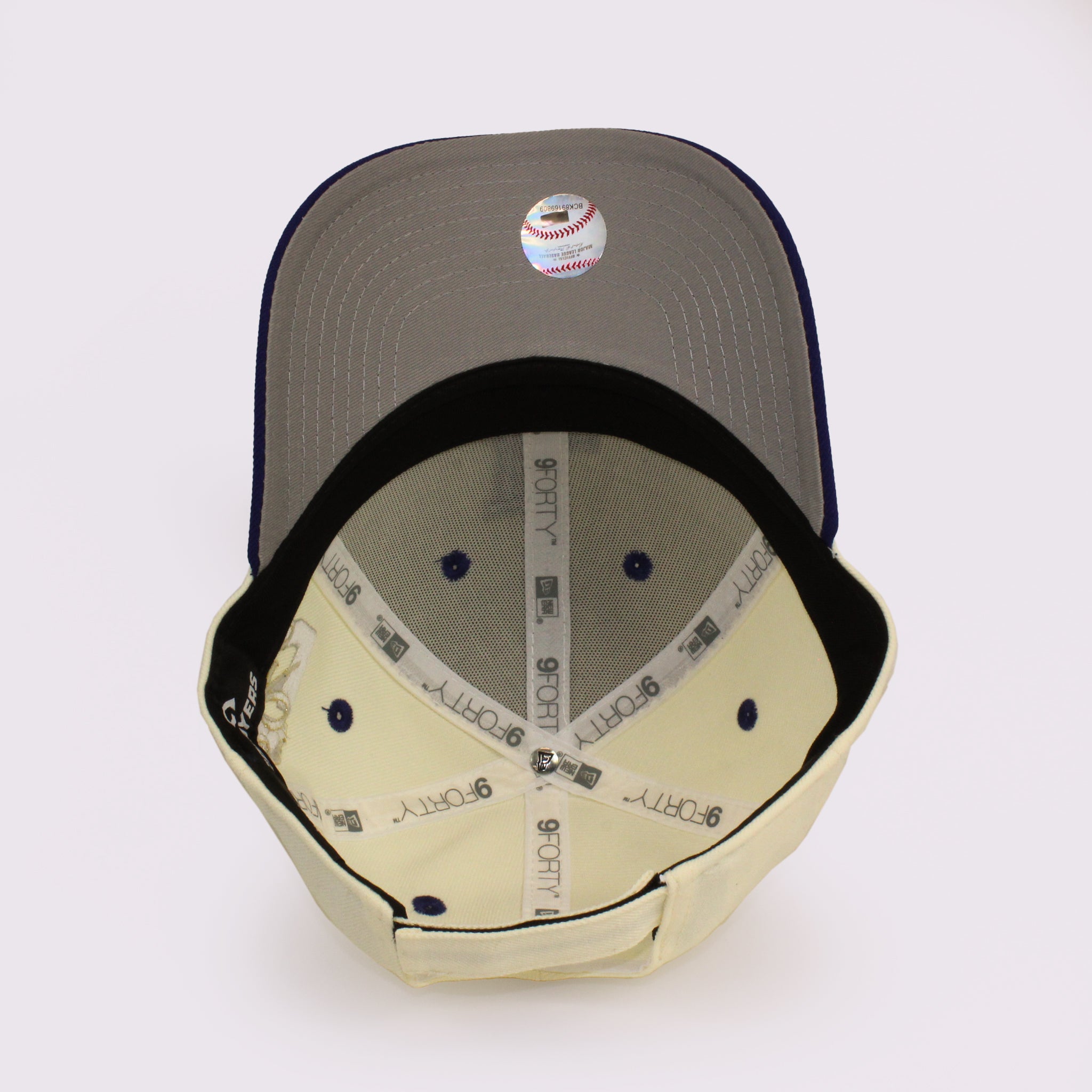 NEW ERA キッズ Youth 9FORTY Los Angeles Dodgers 50-50 Club Pack ロサンゼルス・ドジャース クロームホワイト ダークロイヤルバイザー