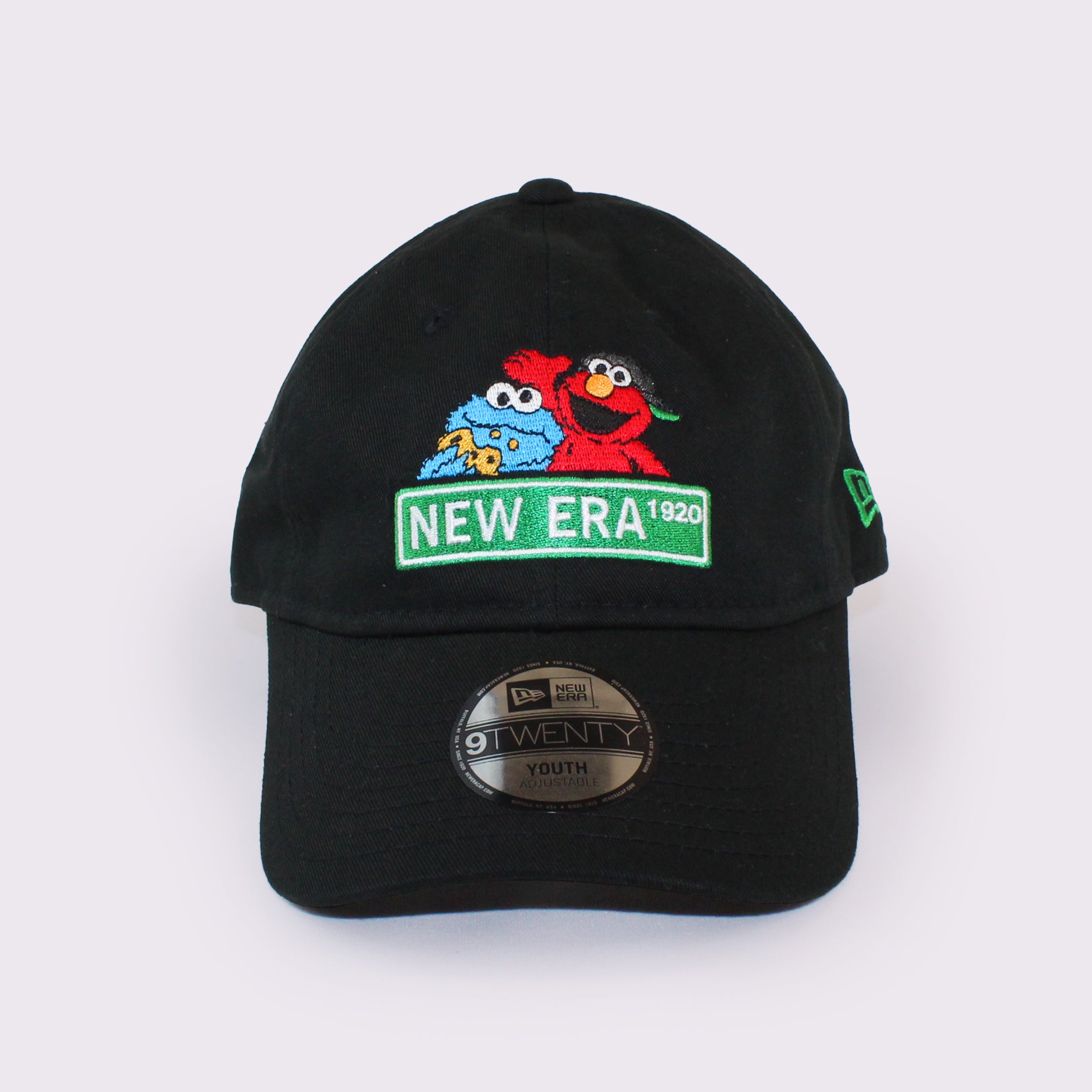 NEW ERA キッズ Youth 9TWENTY SESAME STREET セサミストリート NEW ERA ブラック