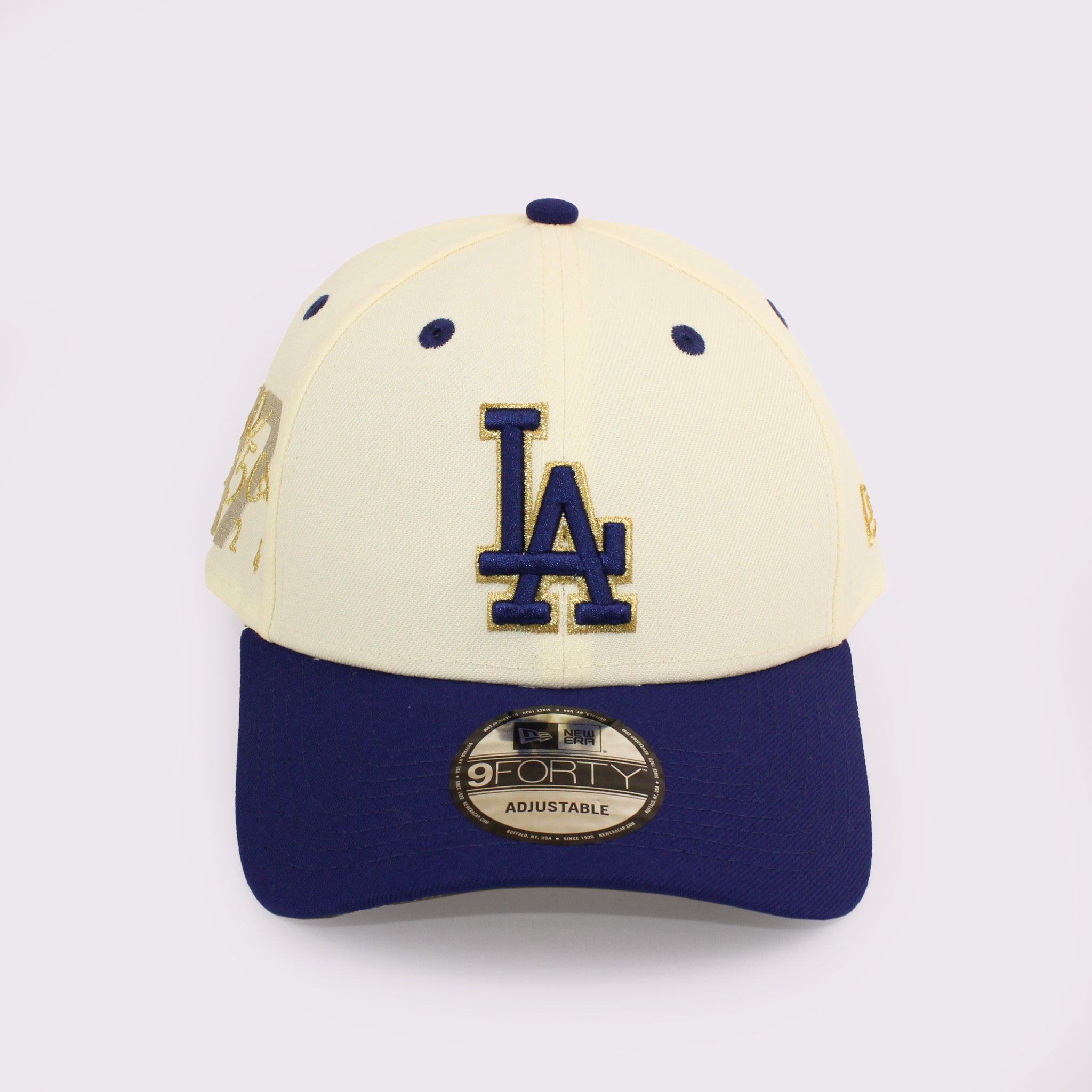 NEW ERA 9FORTY Los Angeles Dodgers 50-50 Club Pack ロサンゼルス・ドジャース クロームホワイト ダークロイヤルバイザー