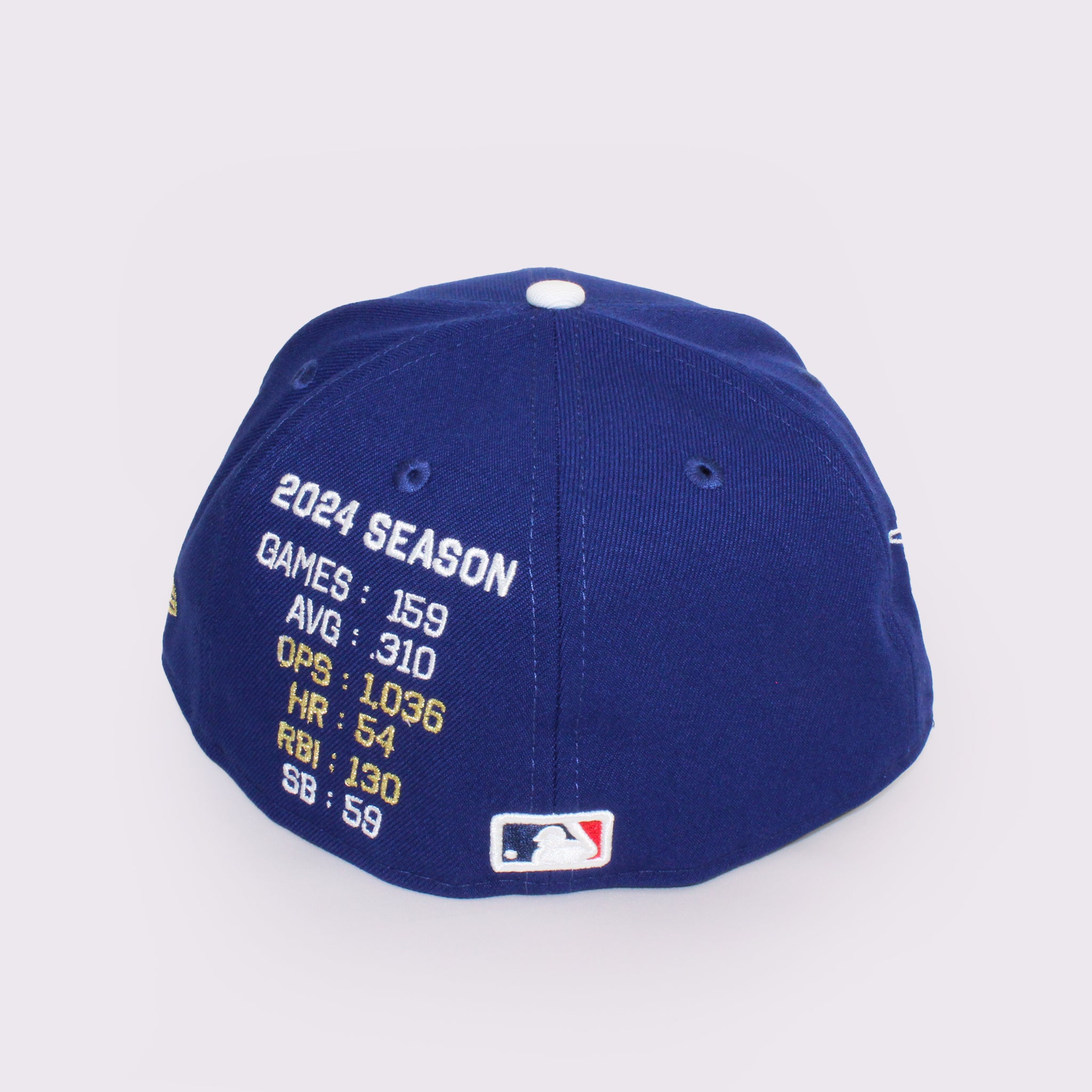 NEW ERA 59FIFTY Los Angeles Dodgers 2024 Stats Pack ロサンゼルス・ドジャース ダークロイヤル 7 3/8 7 5/8