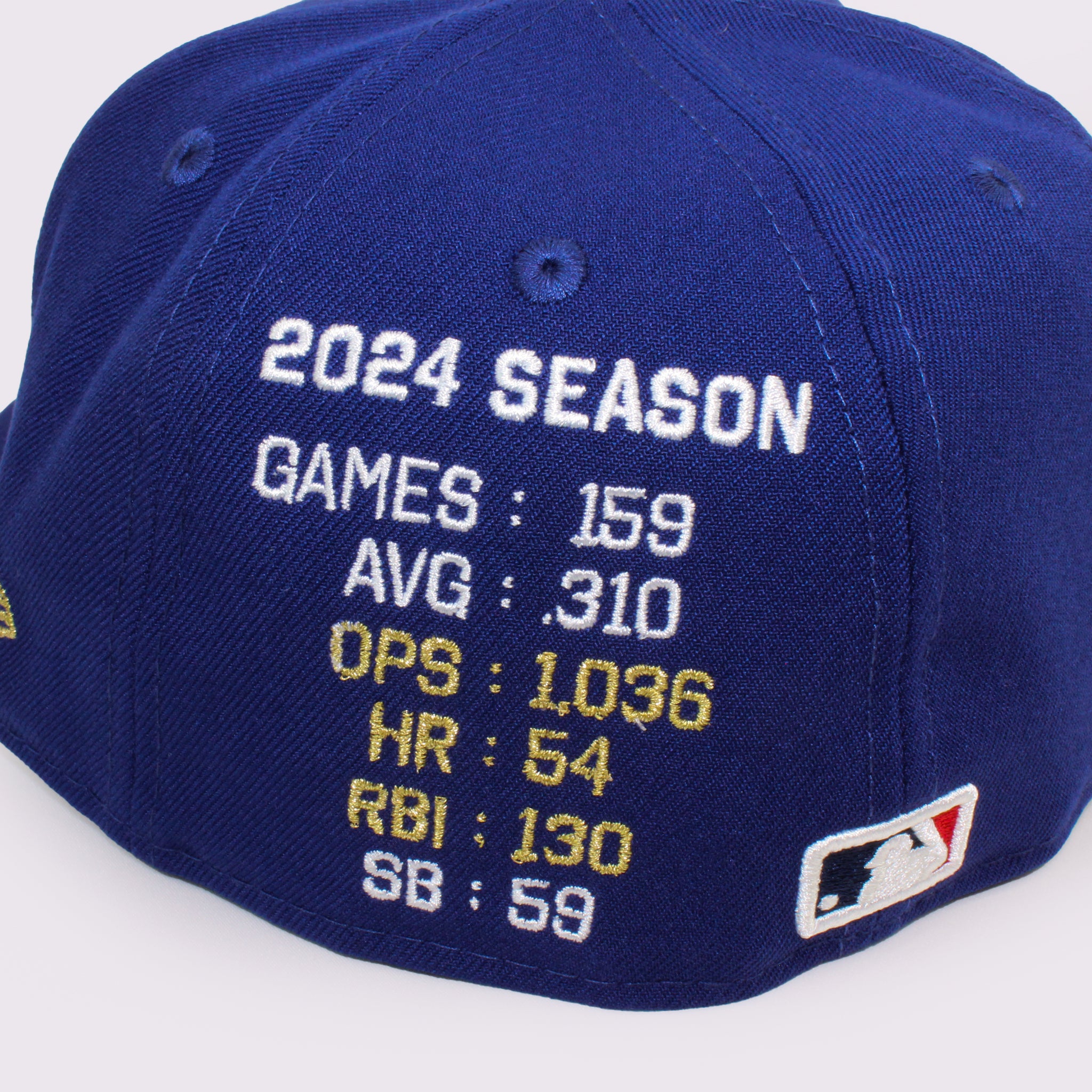 NEW ERA 59FIFTY Los Angeles Dodgers 2024 Stats Pack ロサンゼルス・ドジャース ダークロイヤル 7 3/8 7 5/8