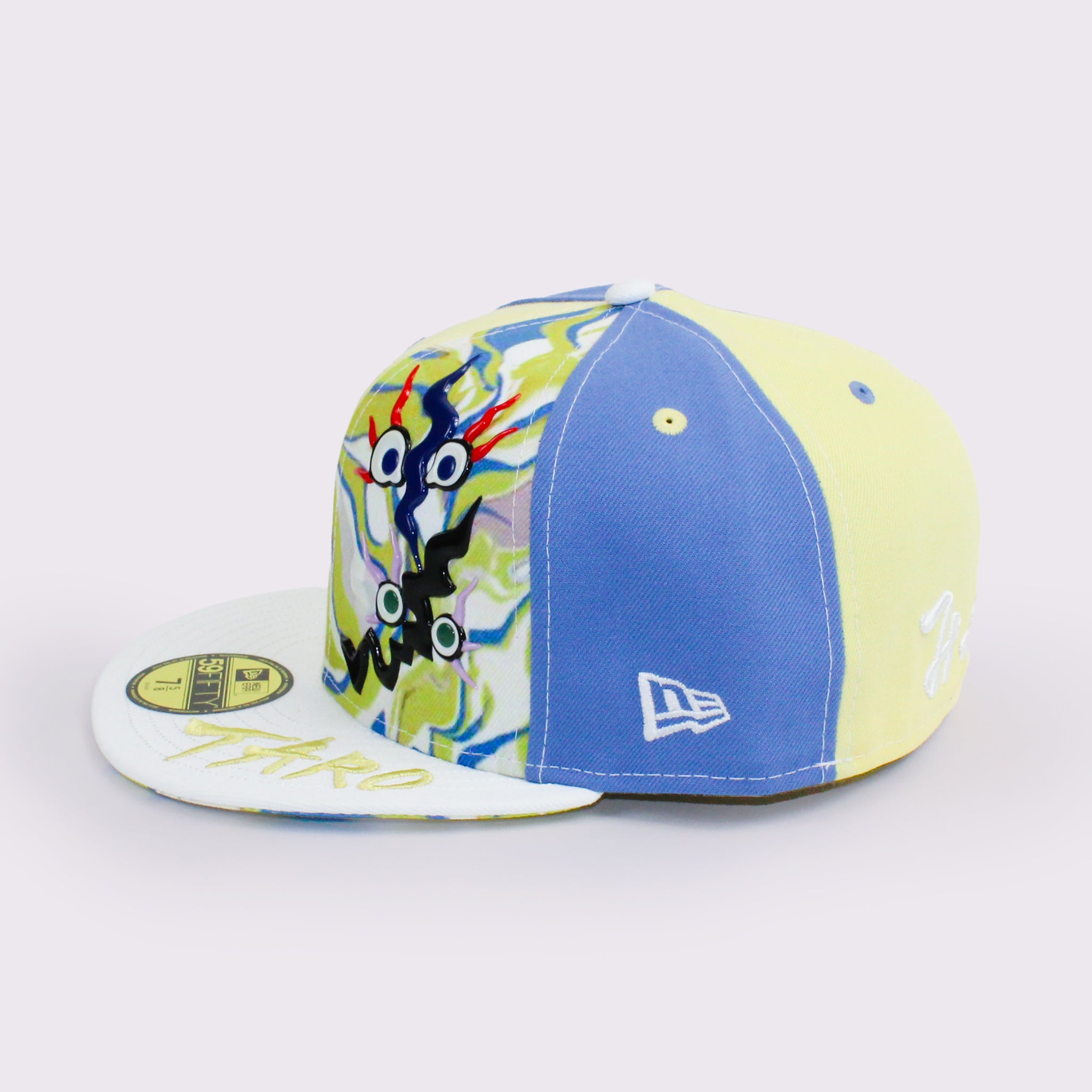 NEW ERA 59FIFTY TARO OKAMOTO 岡本太郎 みつめあう愛 マルチカラー