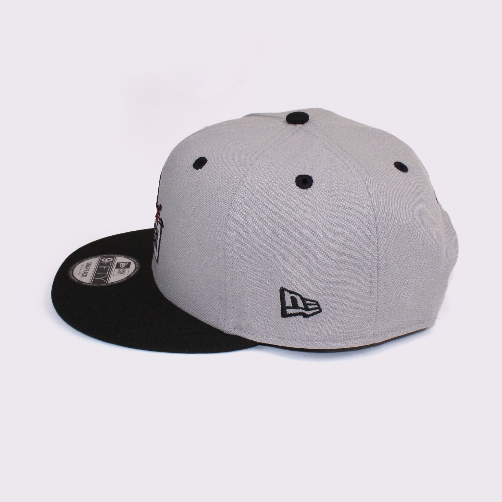 NEW ERA 9FIFTY ちびまる子ちゃん ボックスロゴ まる子 グレー ブラックバイザー M/L