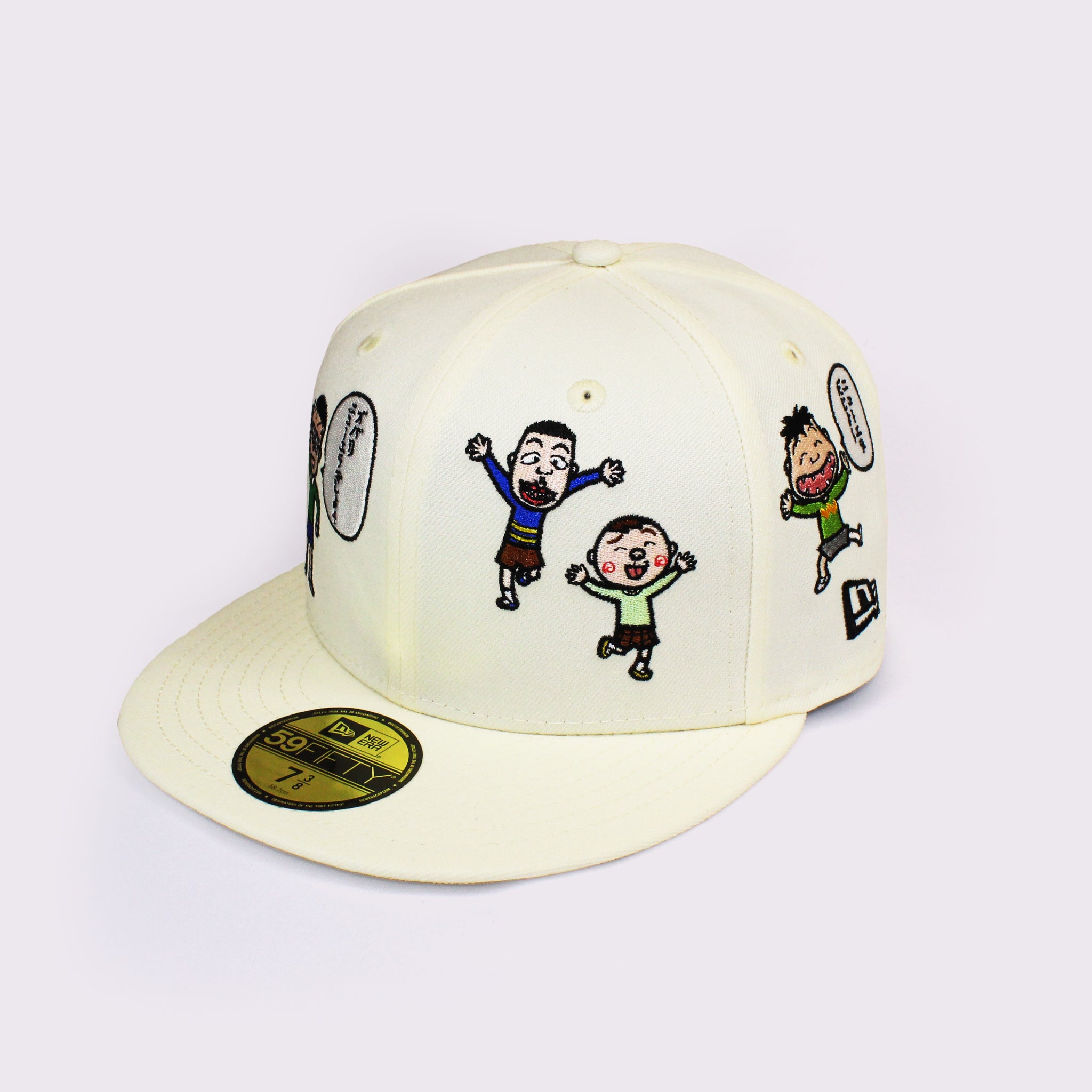 NEW ERA 59FIFTY ちびまる子ちゃん オールオーバー クローム