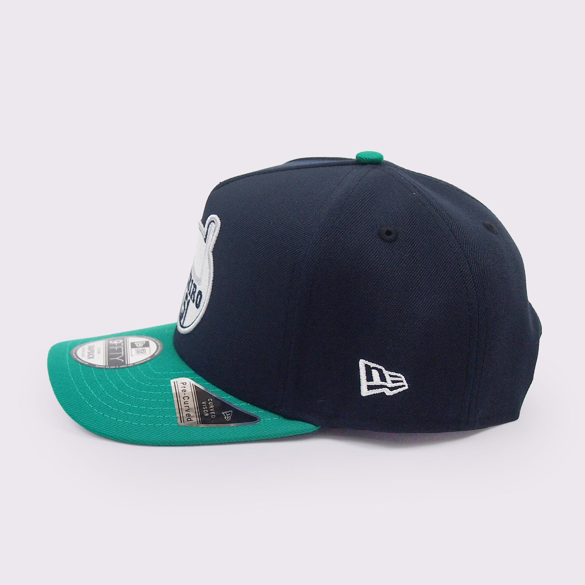 NEW ERA PC 9FIFTY A-Frame Hall of Fame 2025 Ichiro Suzuki シアトル・マリナーズ パッチ ネイビー グリーンバイザー