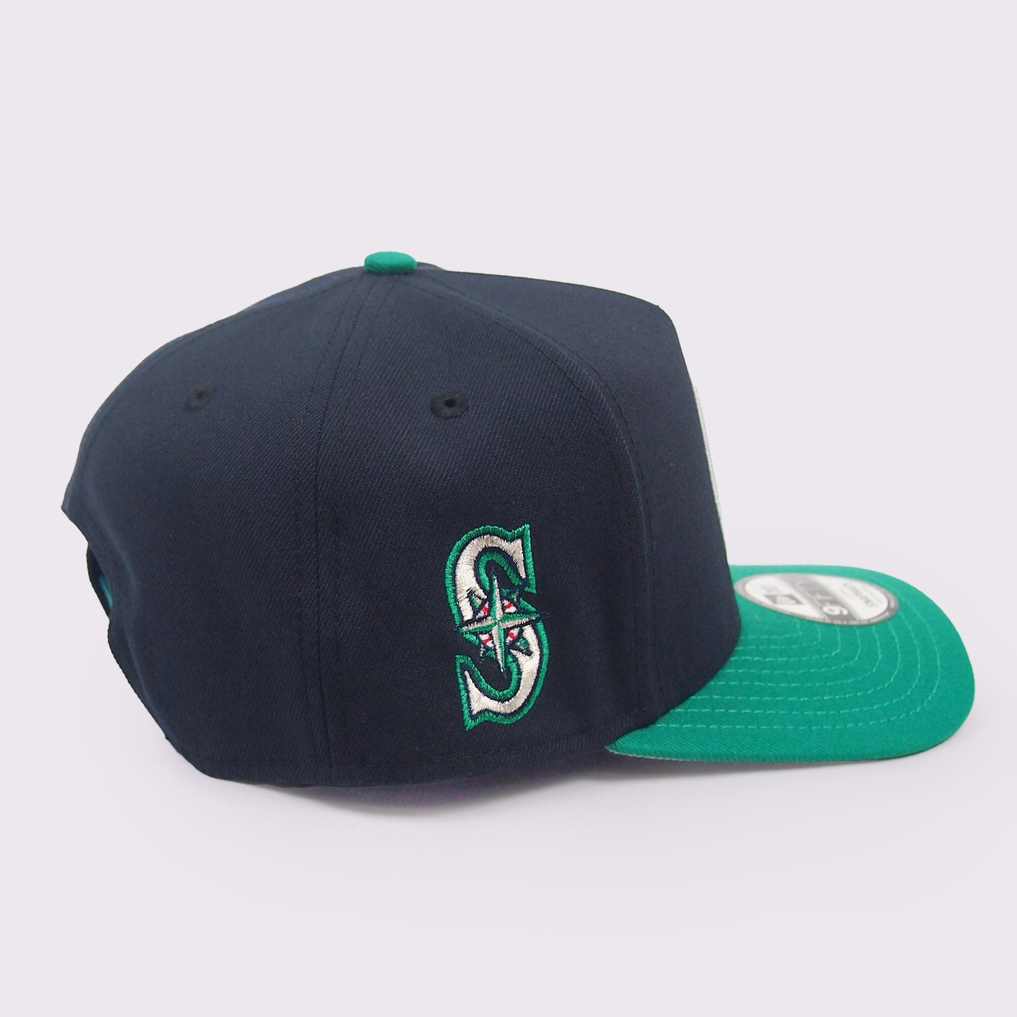 NEW ERA PC 9FIFTY A-Frame Hall of Fame 2025 Ichiro Suzuki シアトル・マリナーズ パッチ ネイビー グリーンバイザー