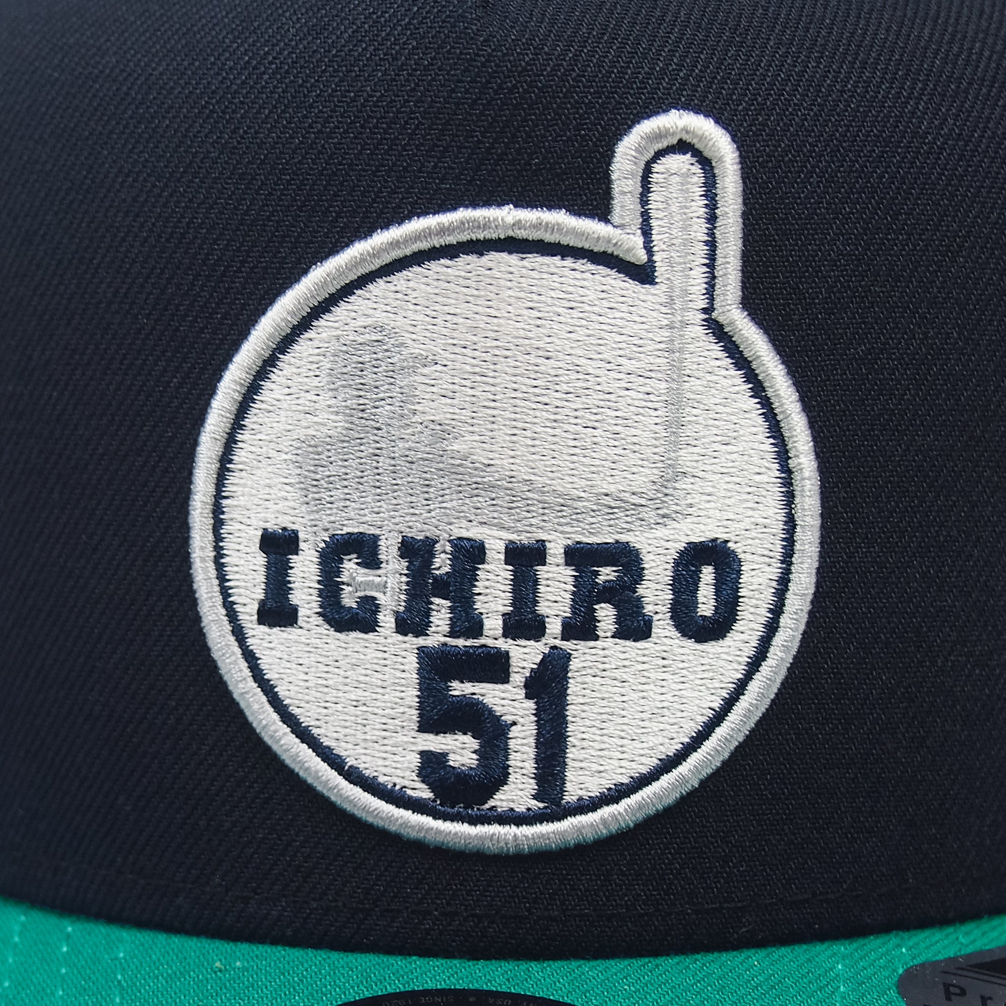 NEW ERA PC 9FIFTY A-Frame Hall of Fame 2025 Ichiro Suzuki シアトル・マリナーズ パッチ ネイビー グリーンバイザー