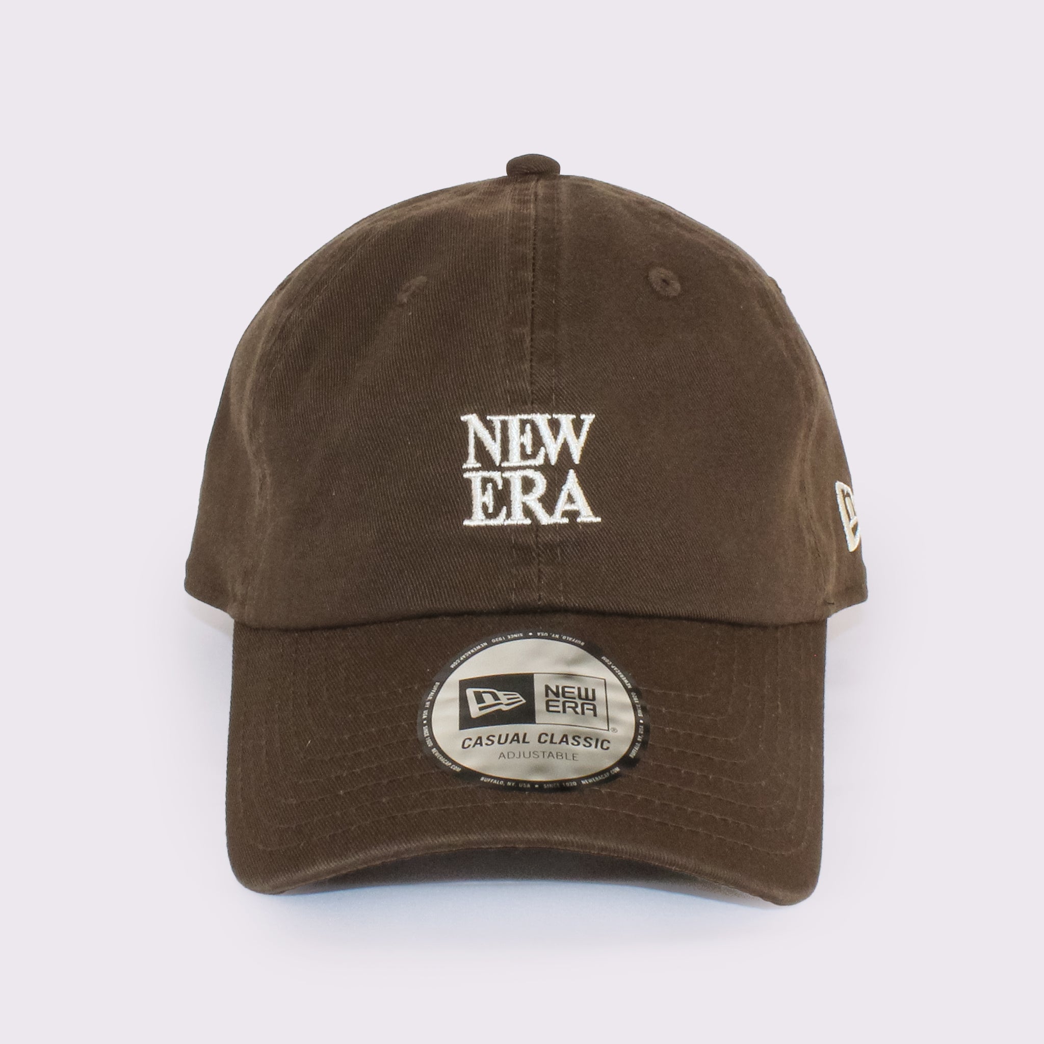 NEW ERA カジュアルクラシック Square Logo ウォルナット