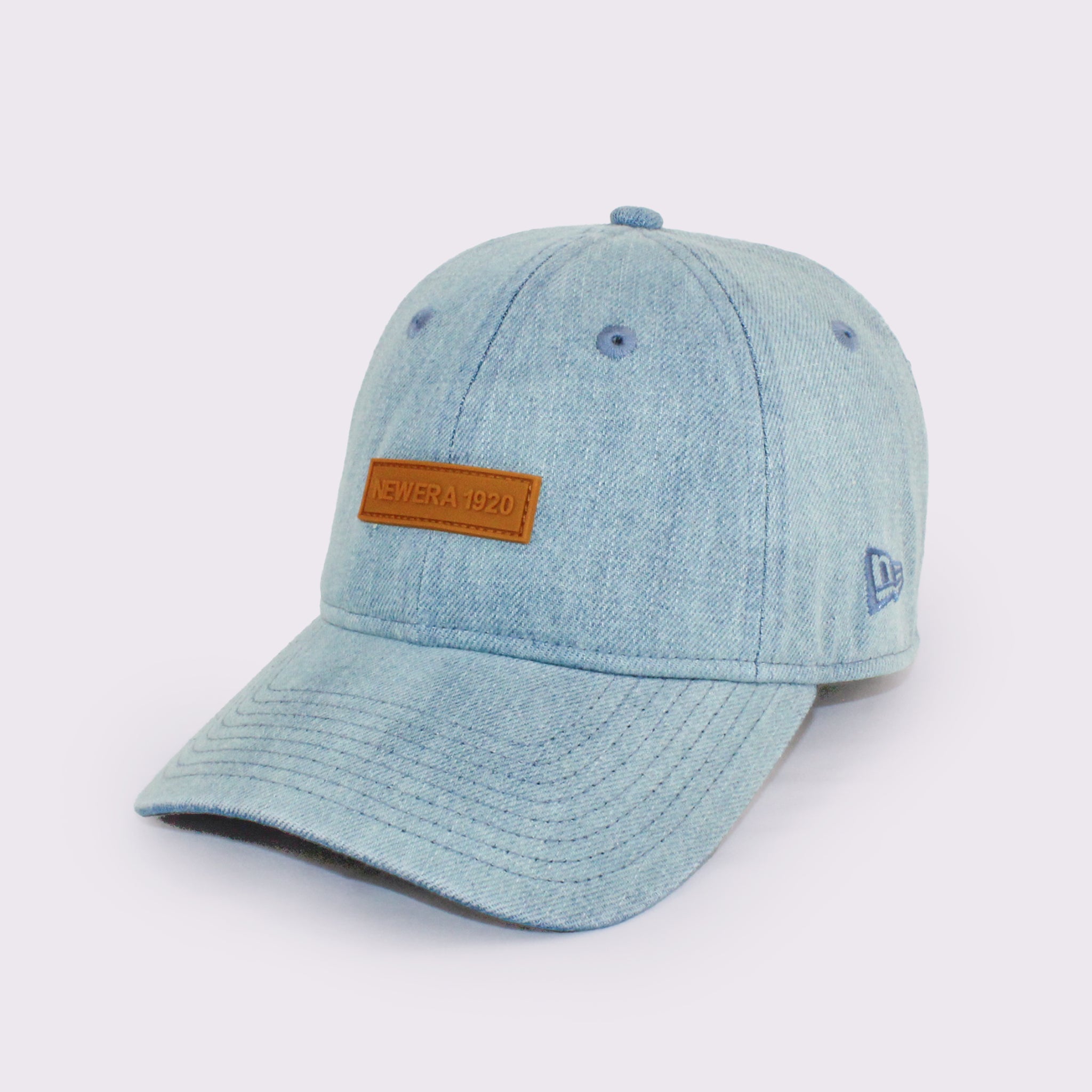 NEW ERA 9TWENTY ラバーパッチ ウォッシュドデニム